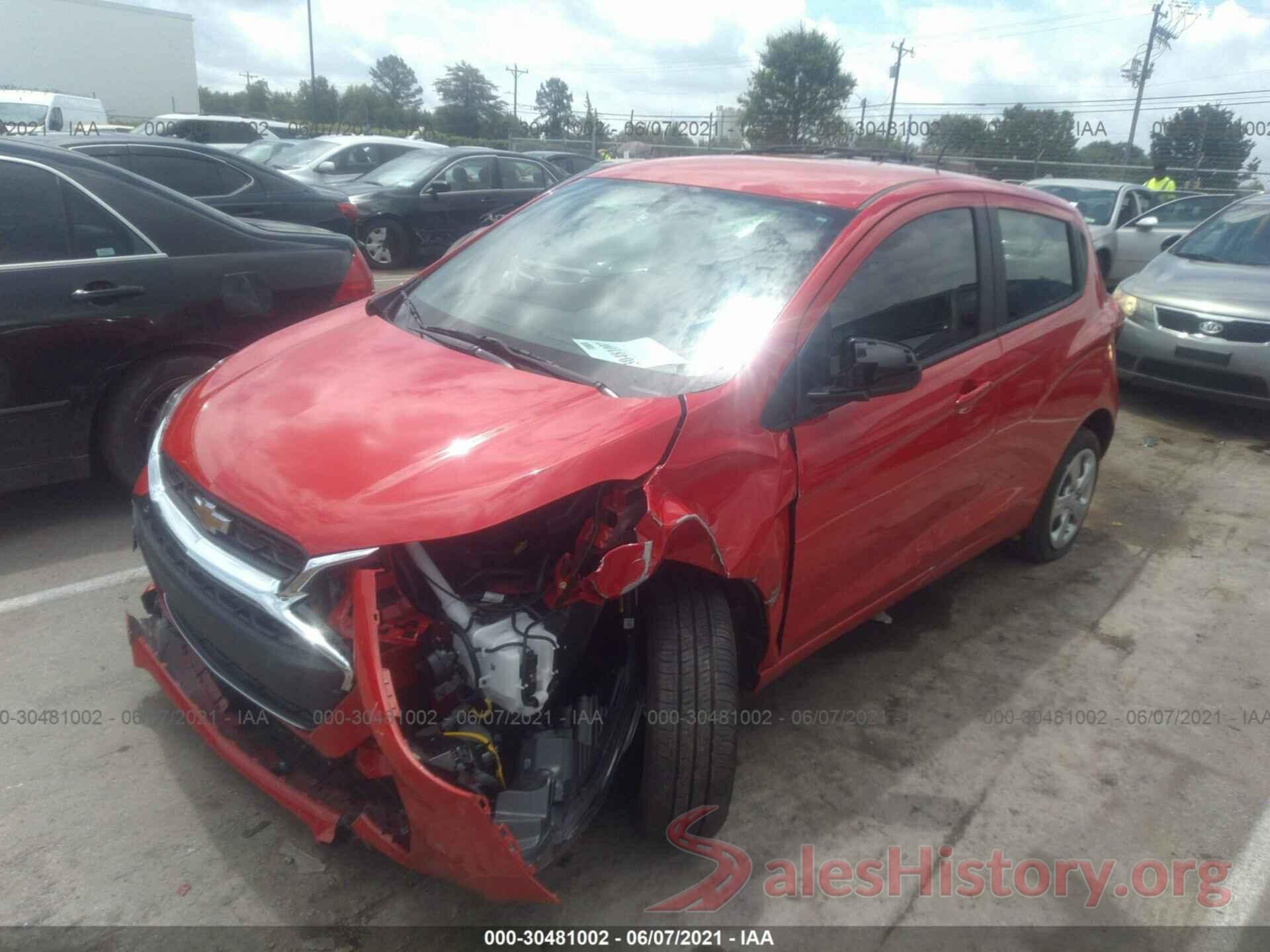 KL8CB6SA7MC724023 2021 CHEVROLET SPARK