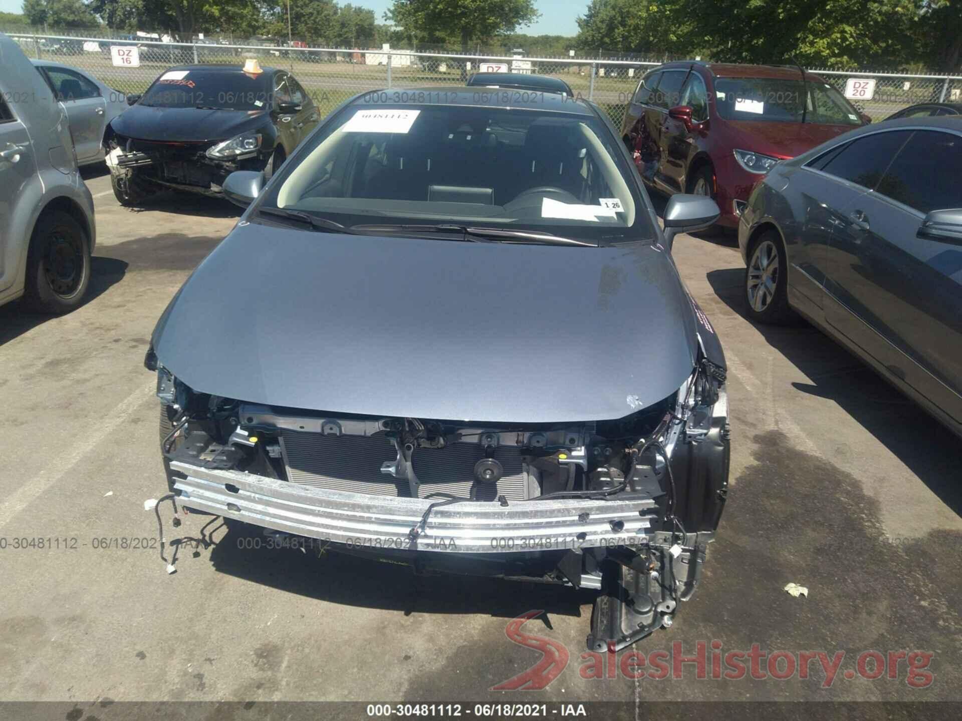 JTDEPMAE3MJ156455 2021 TOYOTA COROLLA