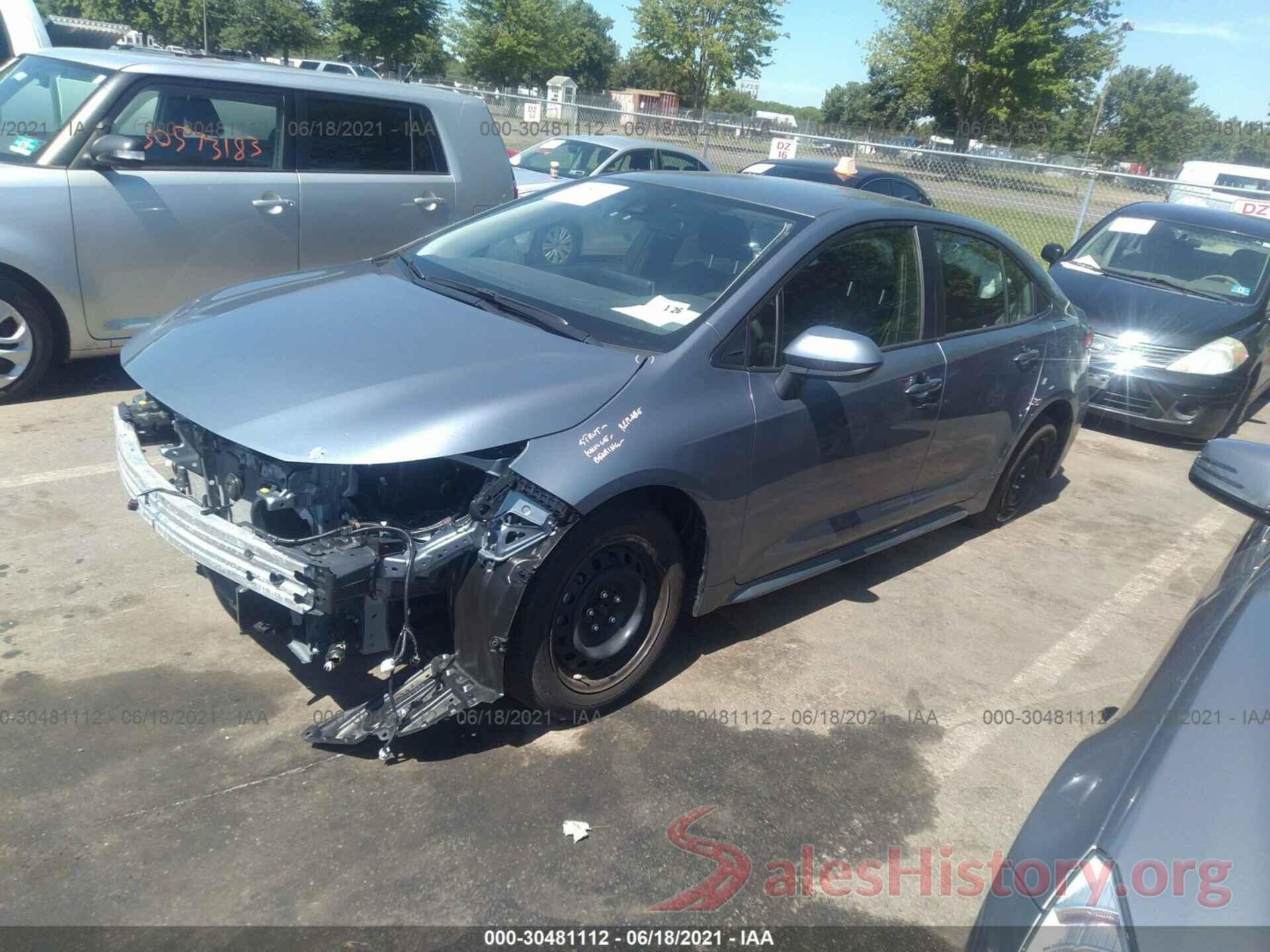 JTDEPMAE3MJ156455 2021 TOYOTA COROLLA