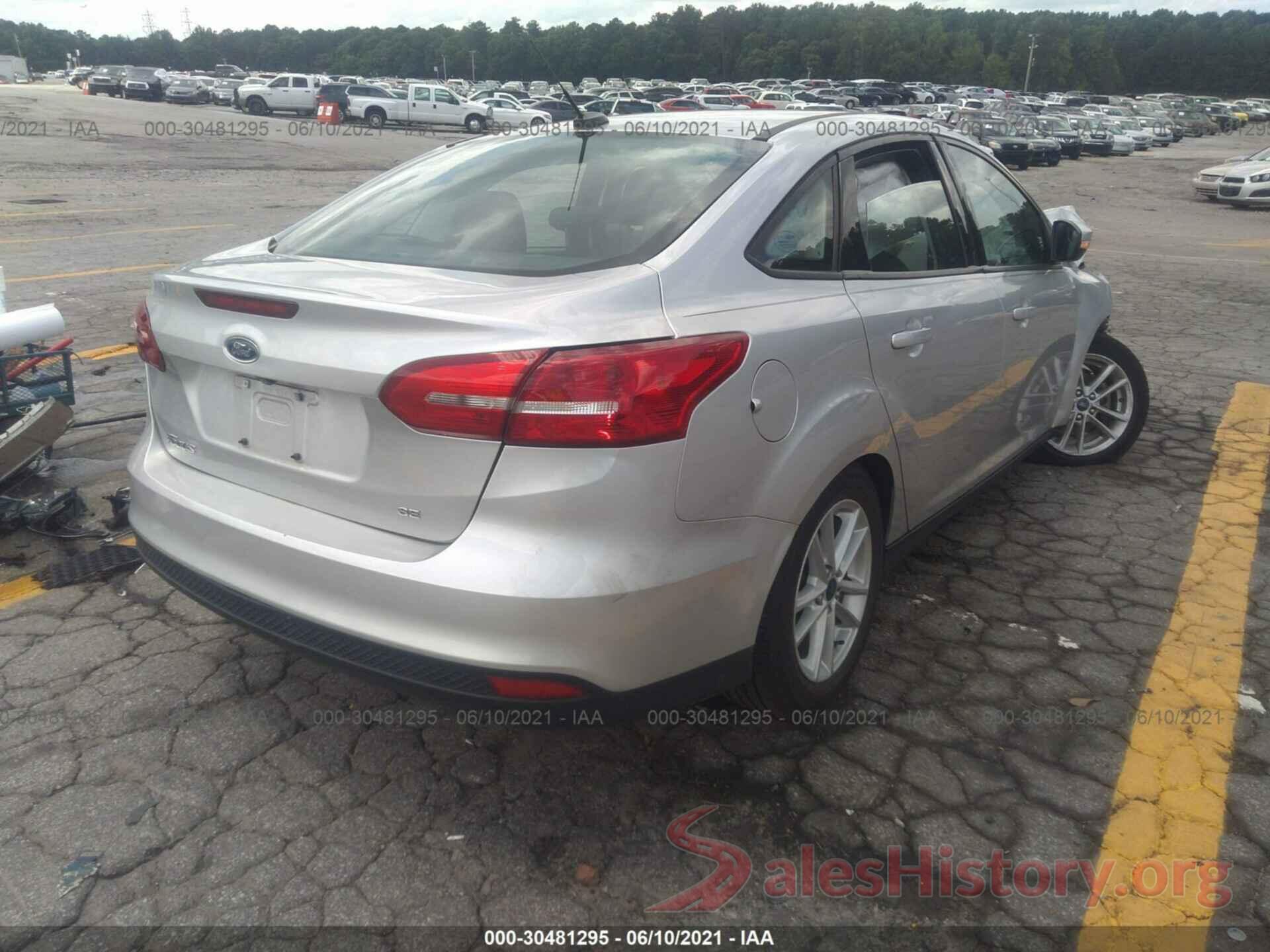 1FADP3F2XHL201542 2017 FORD FOCUS