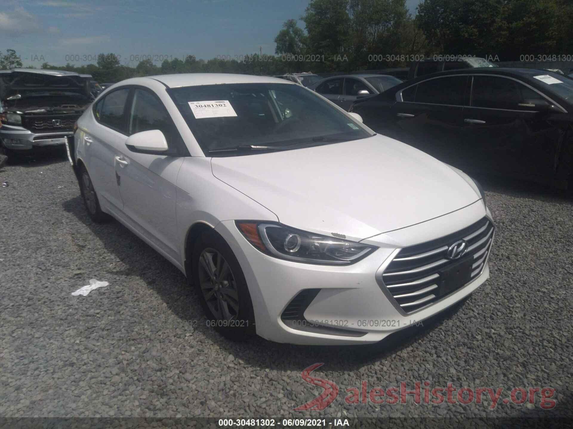 5NPD84LF0JH237478 2018 HYUNDAI ELANTRA