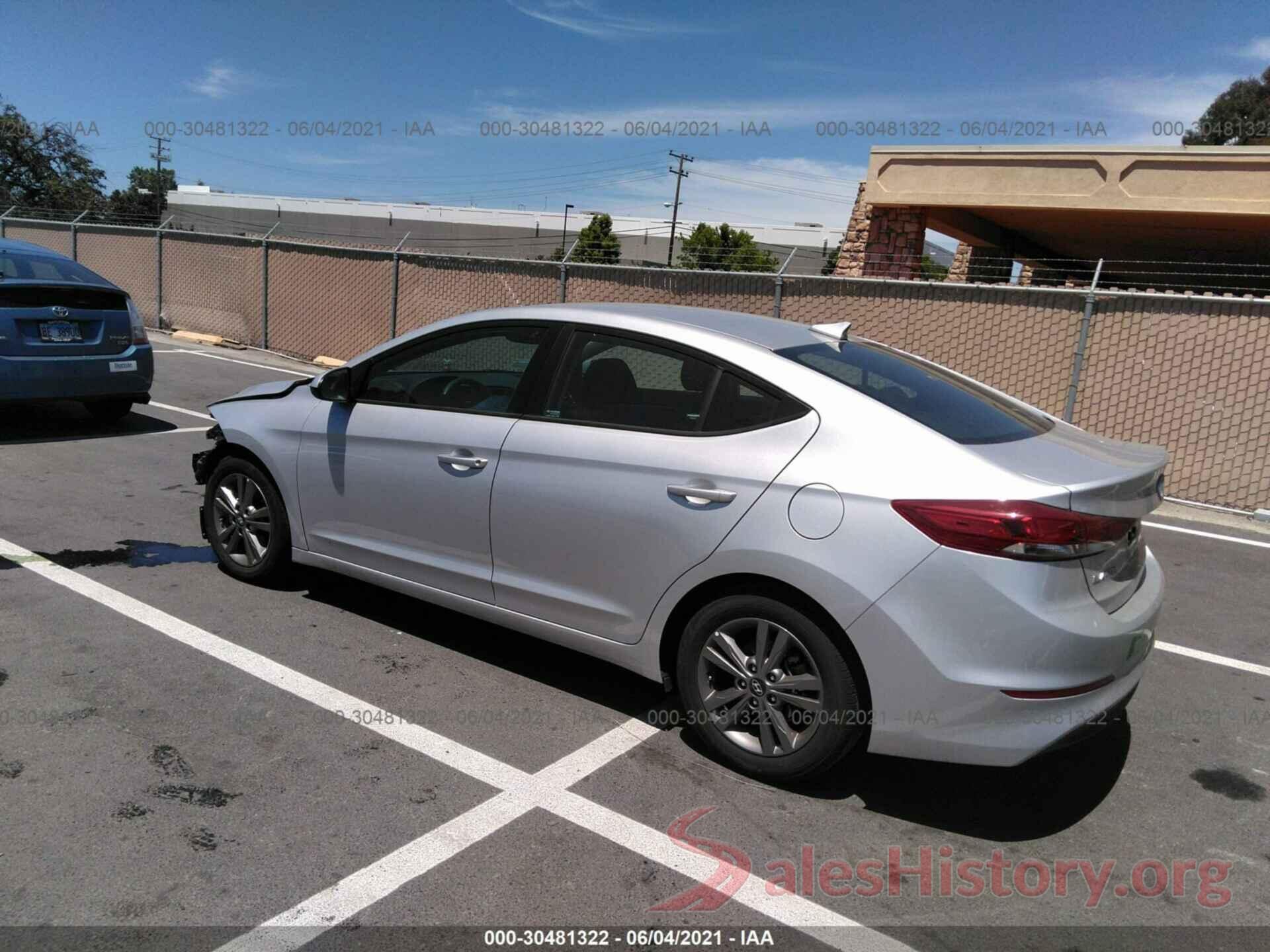 5NPD84LF9JH280930 2018 HYUNDAI ELANTRA