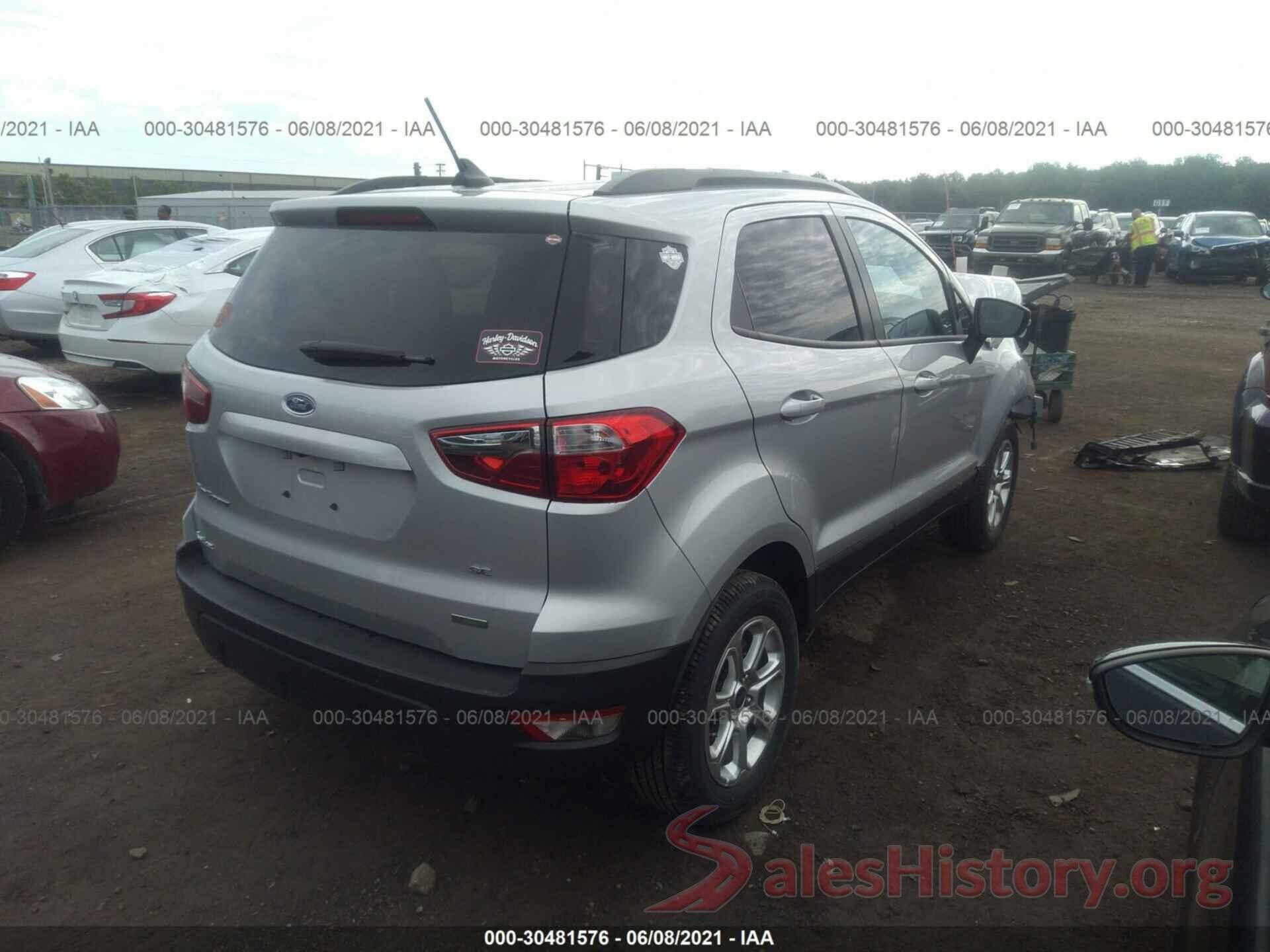 MAJ3S2GE4LC365083 2020 FORD ECOSPORT