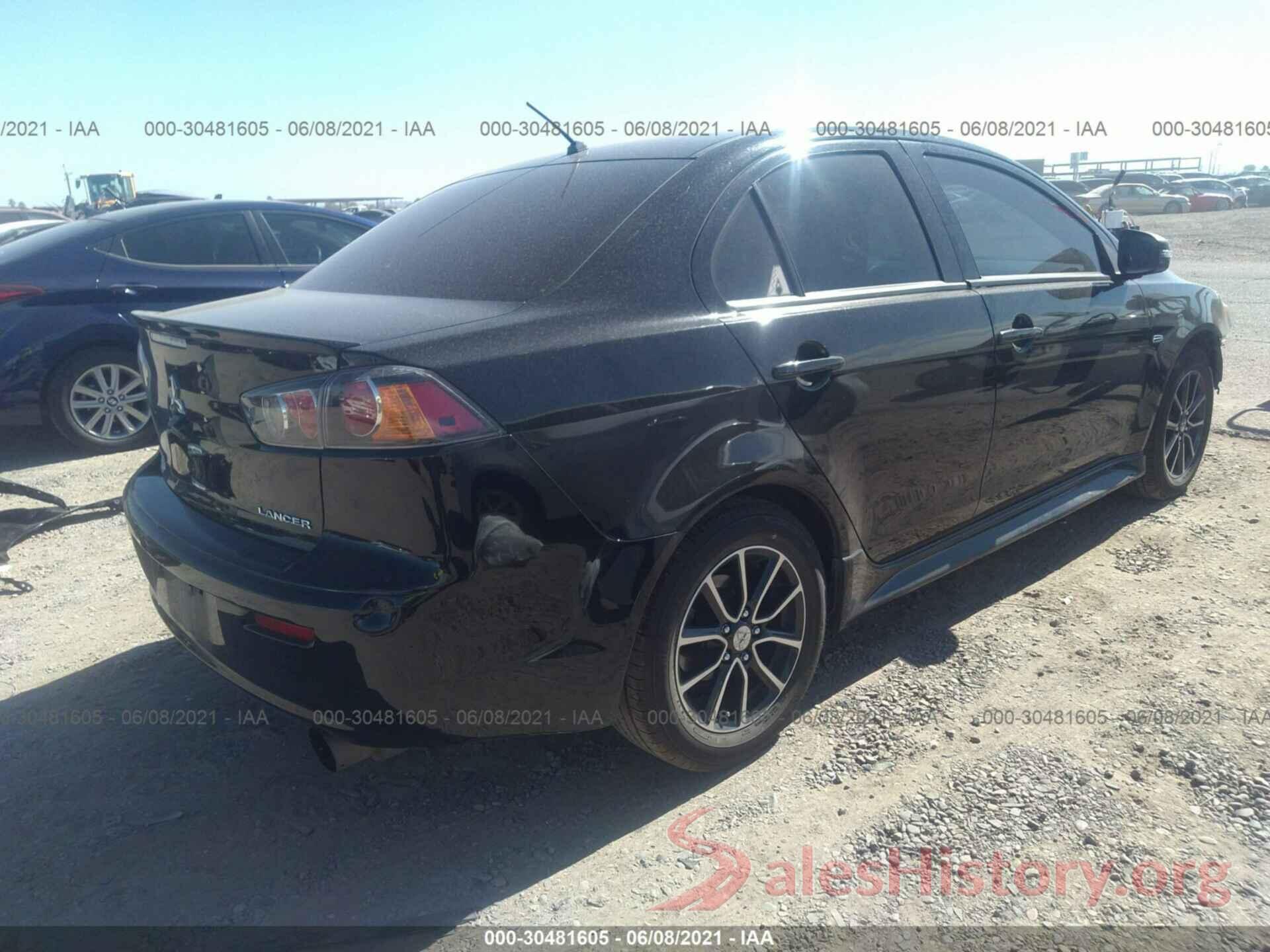 JA32U2FU1HU011742 2017 MITSUBISHI LANCER