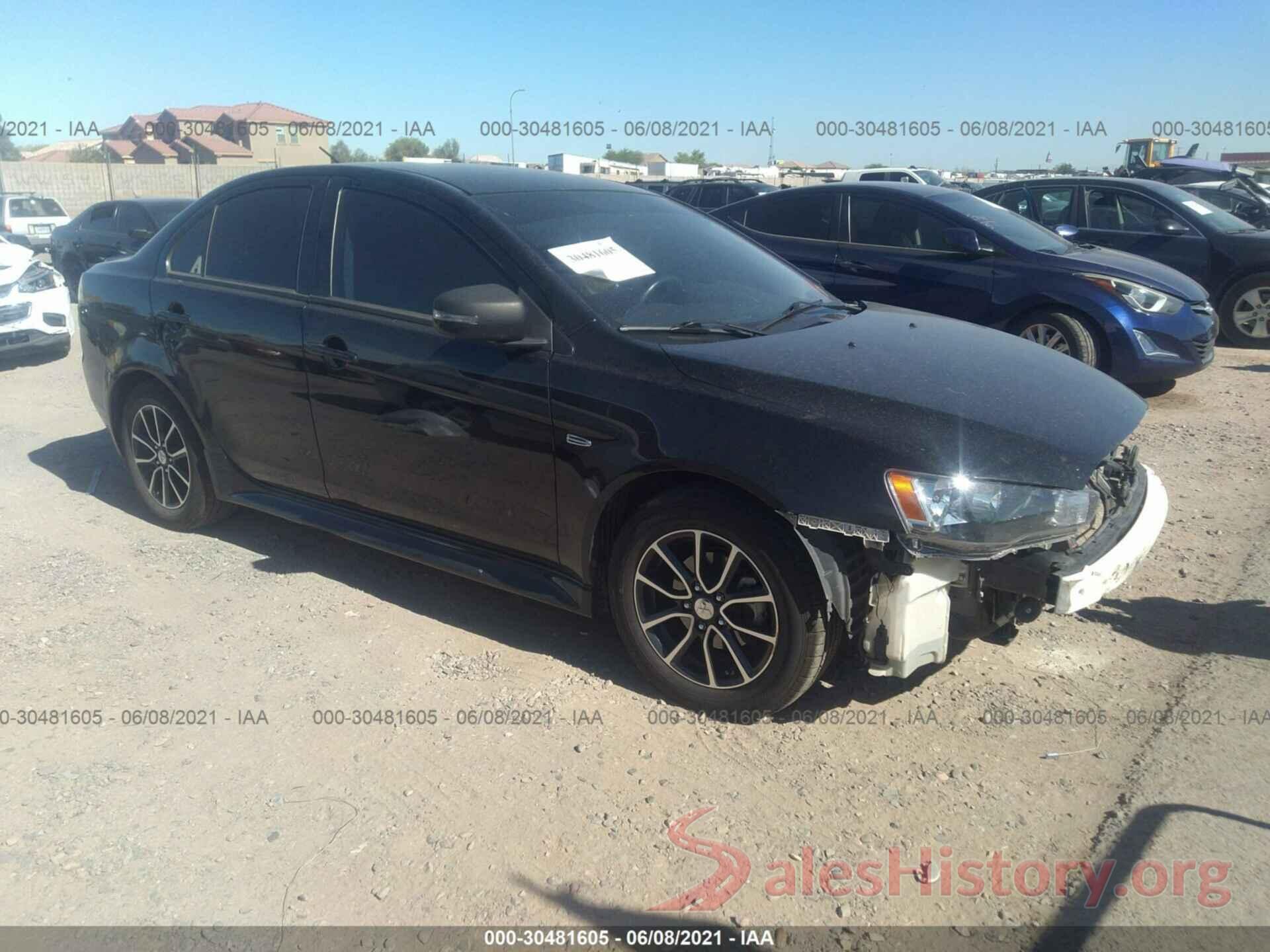 JA32U2FU1HU011742 2017 MITSUBISHI LANCER