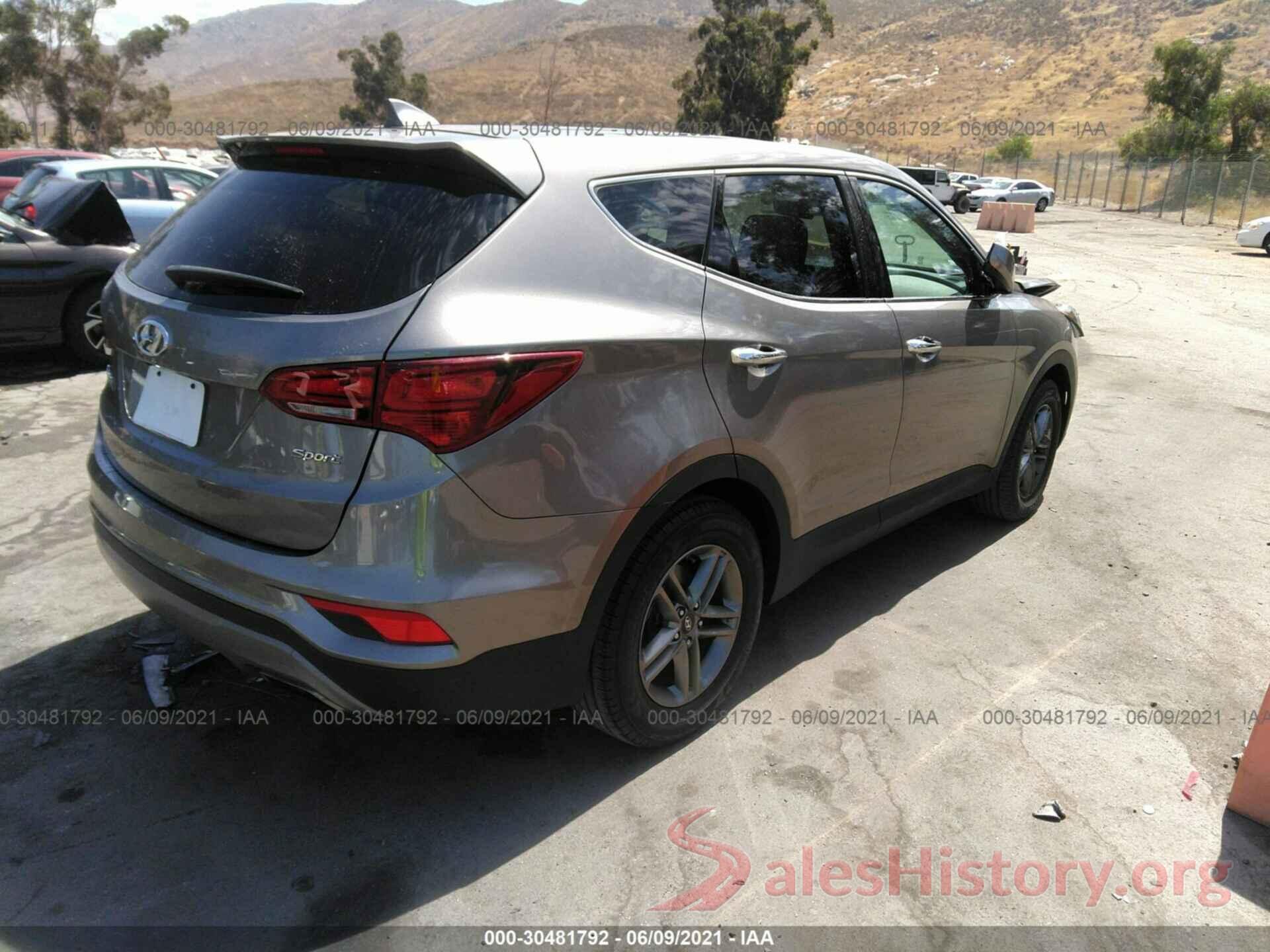 5XYZT3LB0HG384557 2017 HYUNDAI SANTA FE SPORT