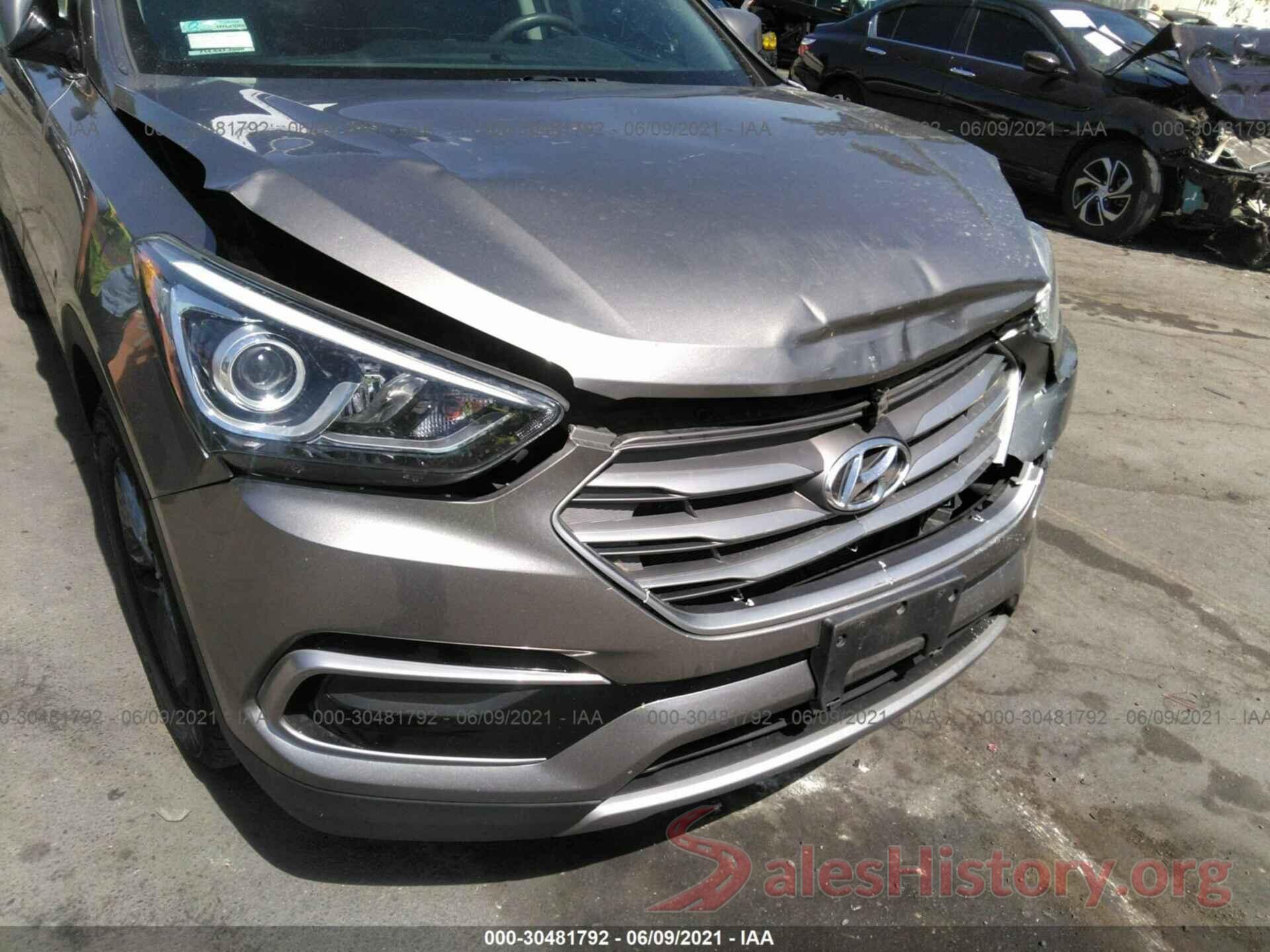 5XYZT3LB0HG384557 2017 HYUNDAI SANTA FE SPORT