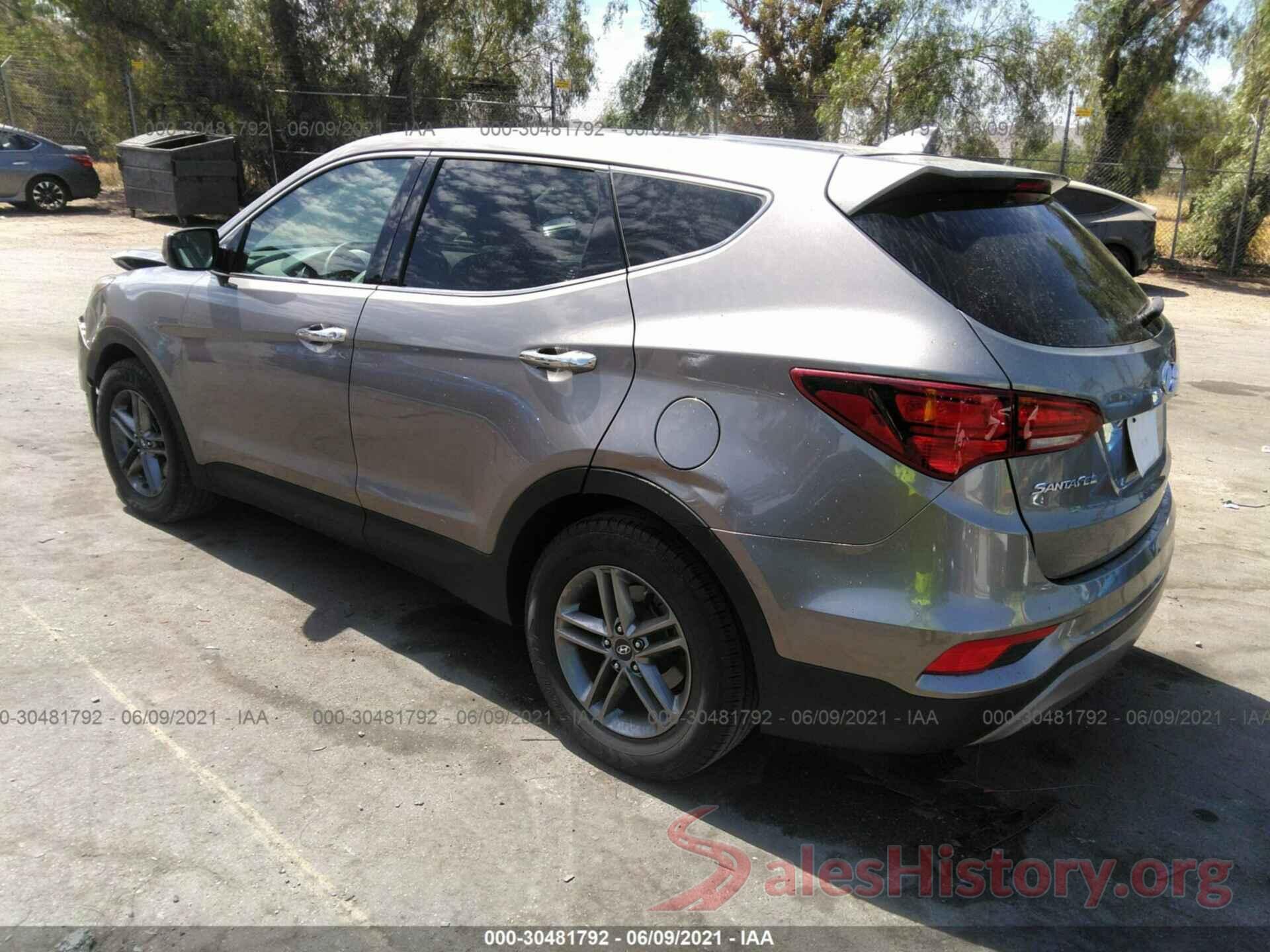 5XYZT3LB0HG384557 2017 HYUNDAI SANTA FE SPORT