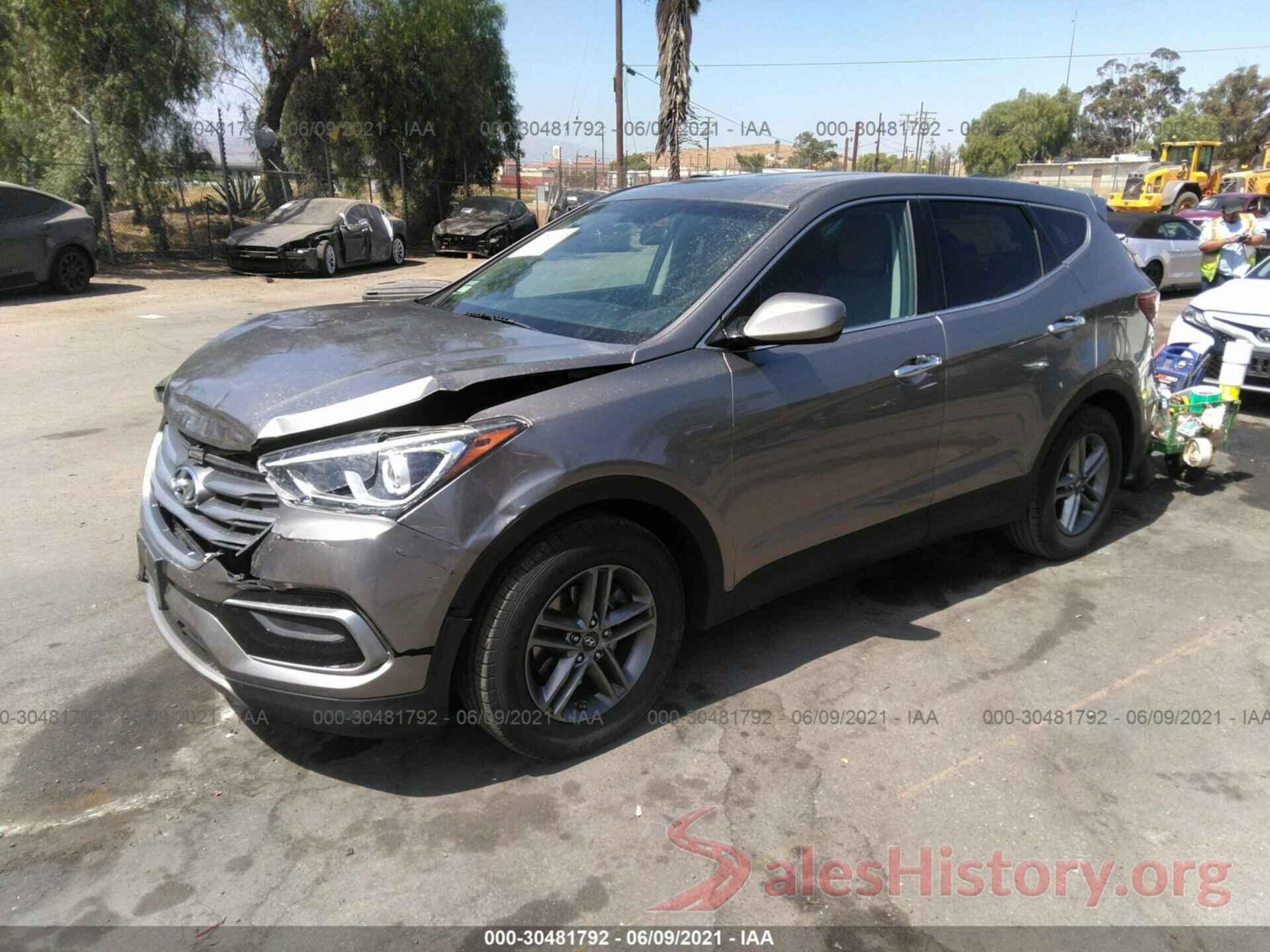 5XYZT3LB0HG384557 2017 HYUNDAI SANTA FE SPORT