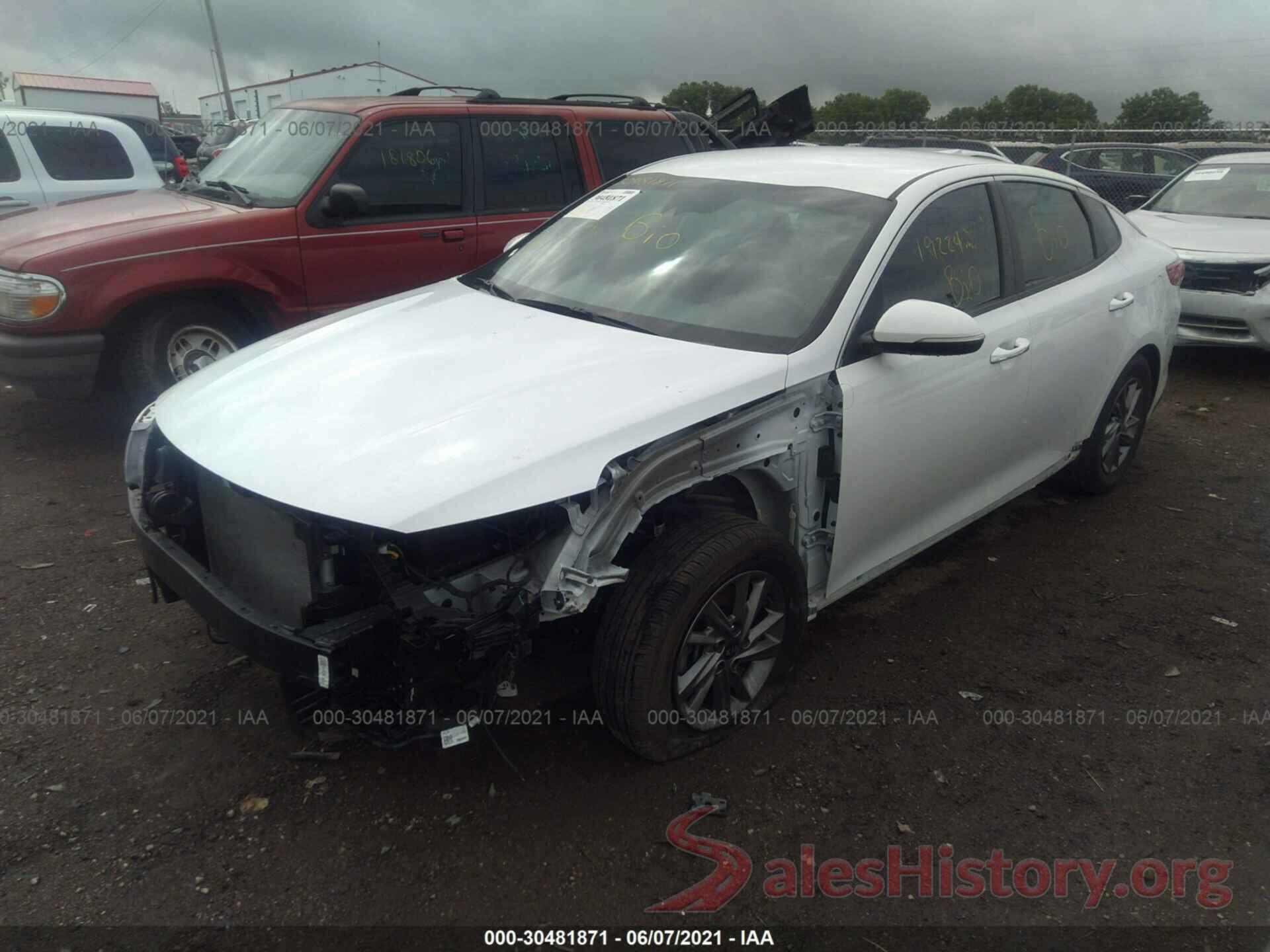 5XXGT4L33KG341784 2019 KIA OPTIMA