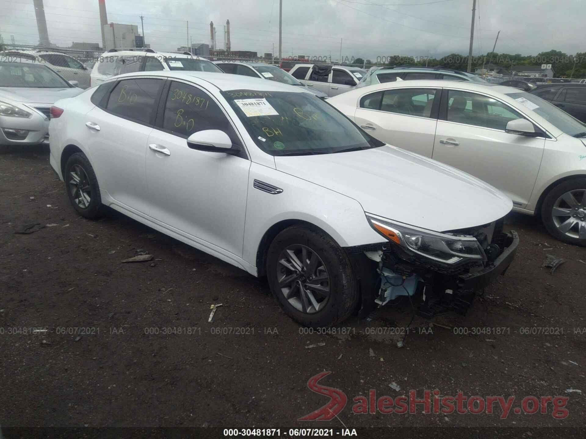 5XXGT4L33KG341784 2019 KIA OPTIMA