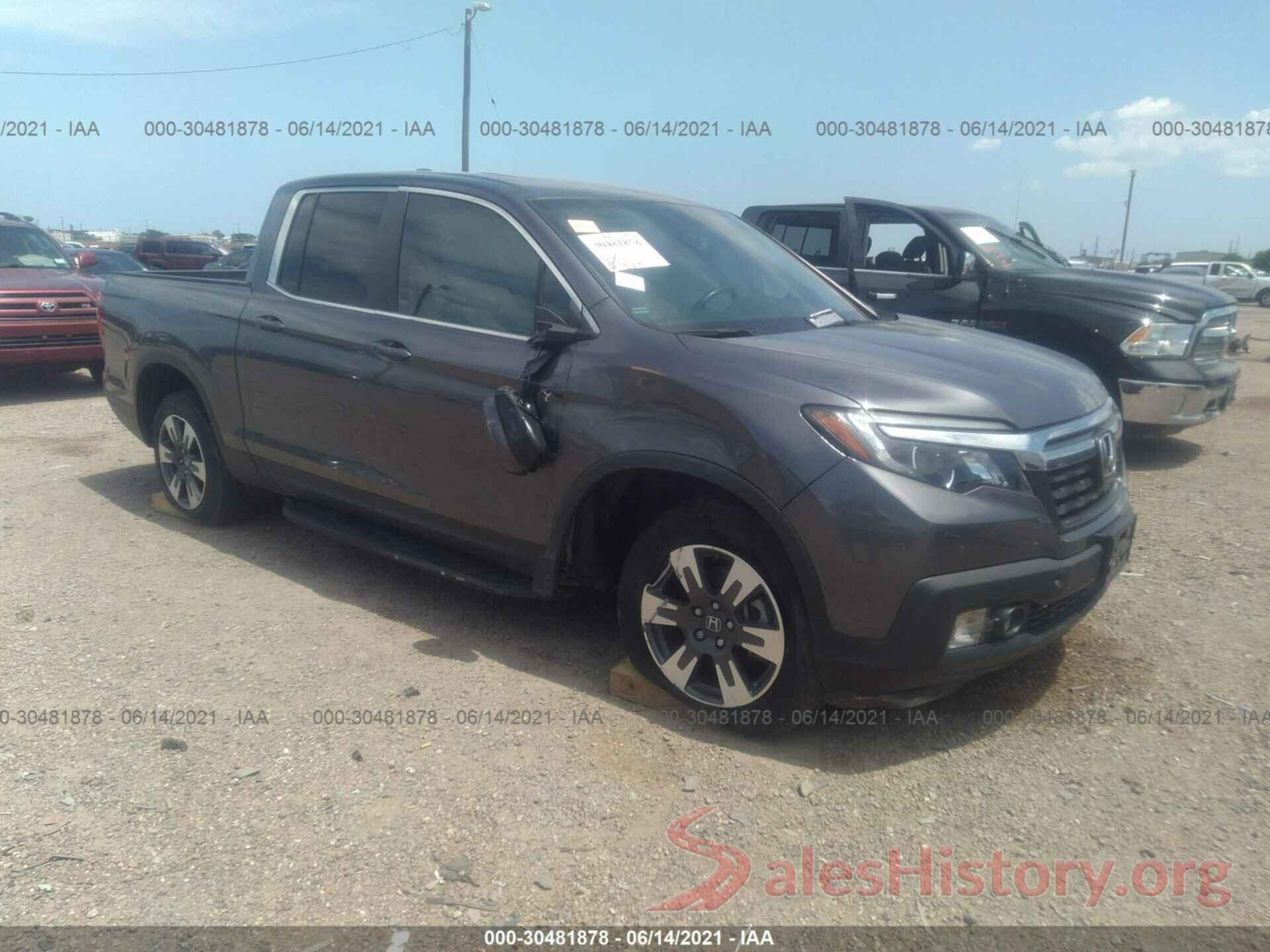 5FPYK3F65KB018953 2019 HONDA RIDGELINE