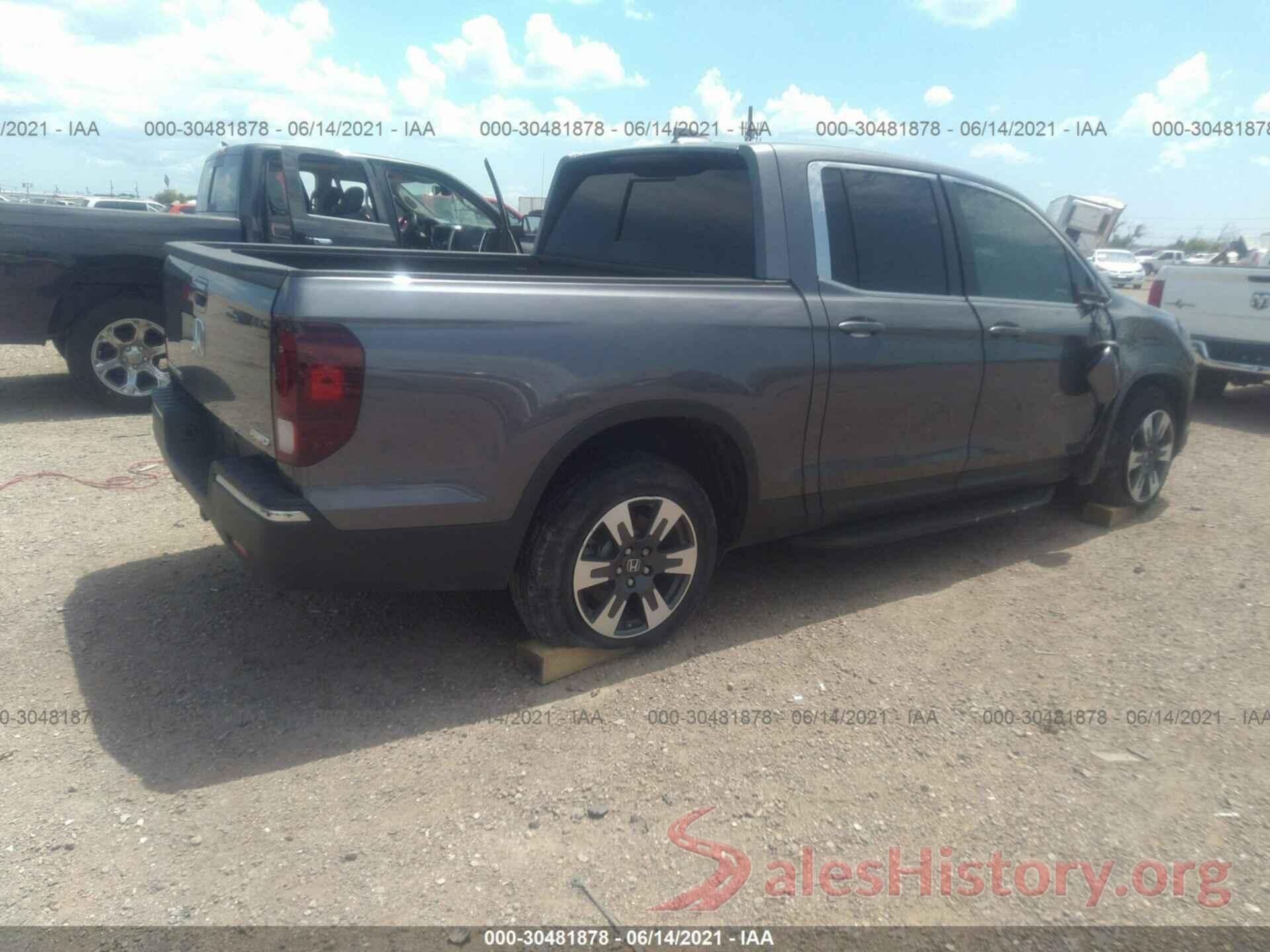 5FPYK3F65KB018953 2019 HONDA RIDGELINE