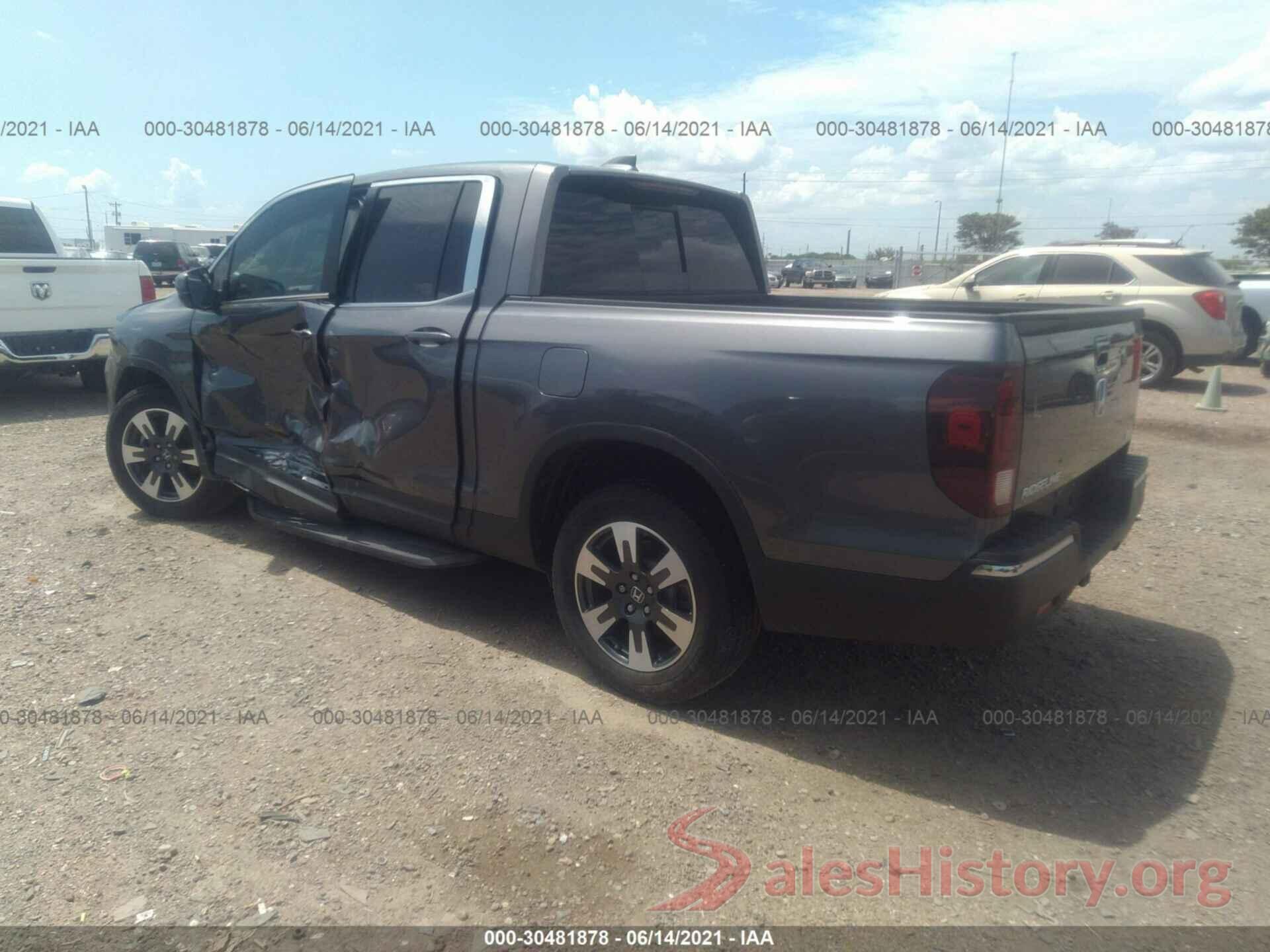 5FPYK3F65KB018953 2019 HONDA RIDGELINE