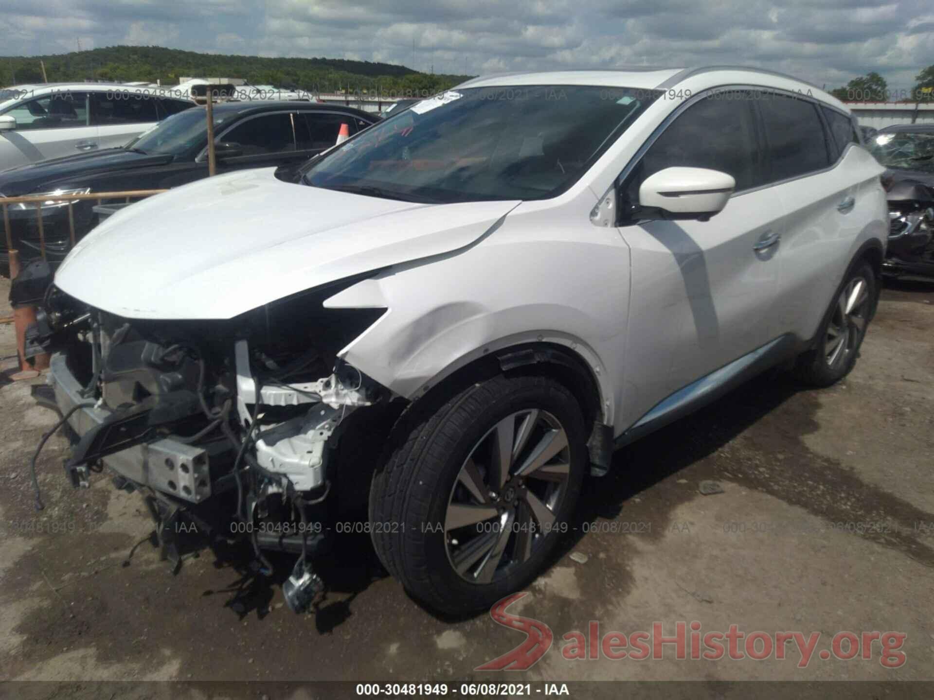 5N1AZ2MJ9KN103945 2019 NISSAN MURANO