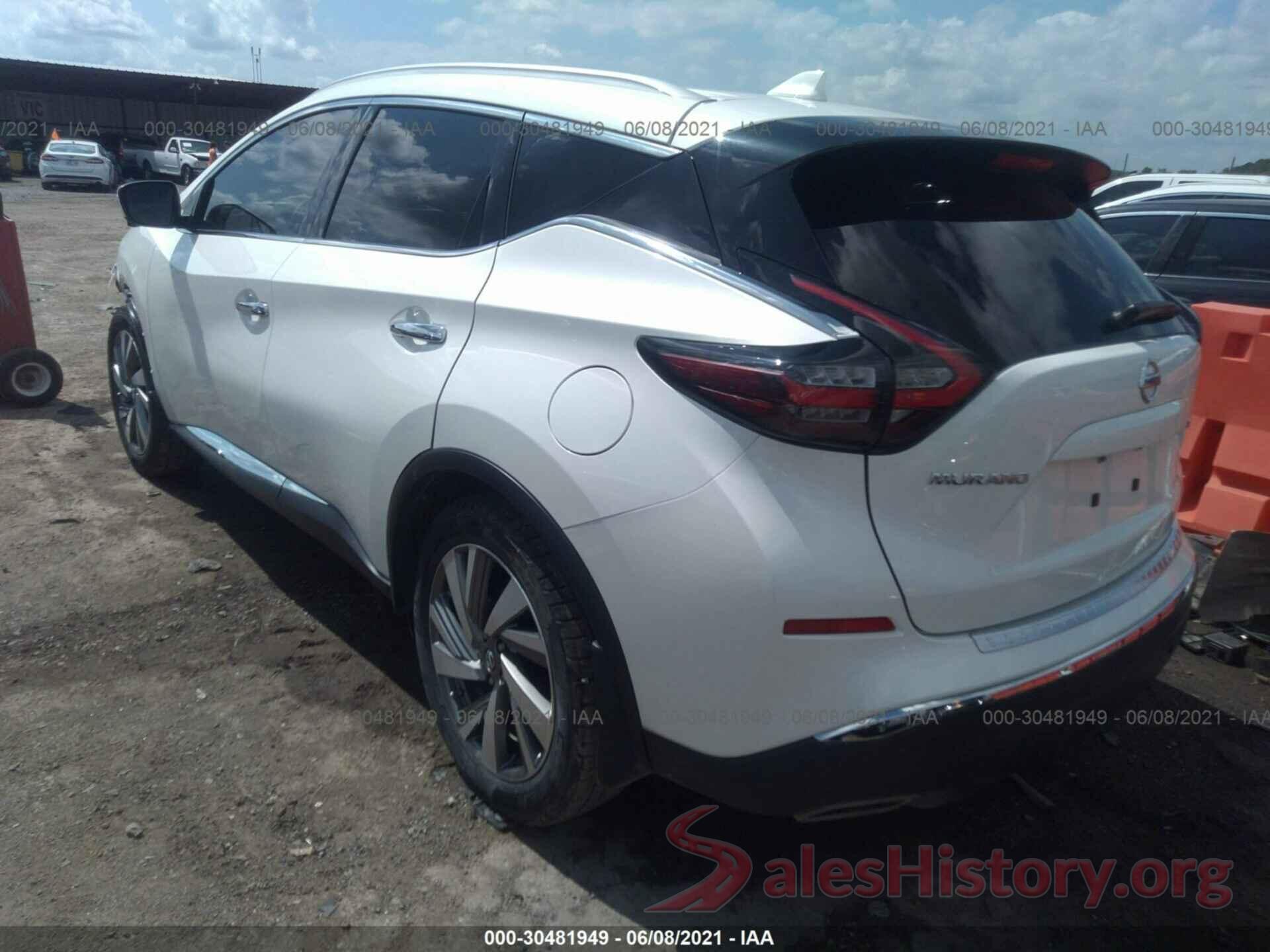 5N1AZ2MJ9KN103945 2019 NISSAN MURANO