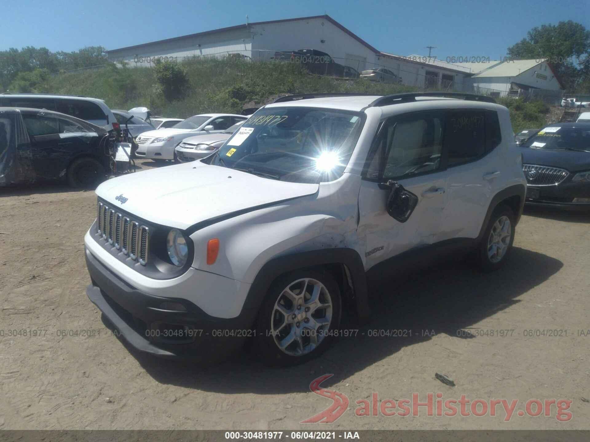 ZACCJABT7GPD56361 2016 JEEP RENEGADE