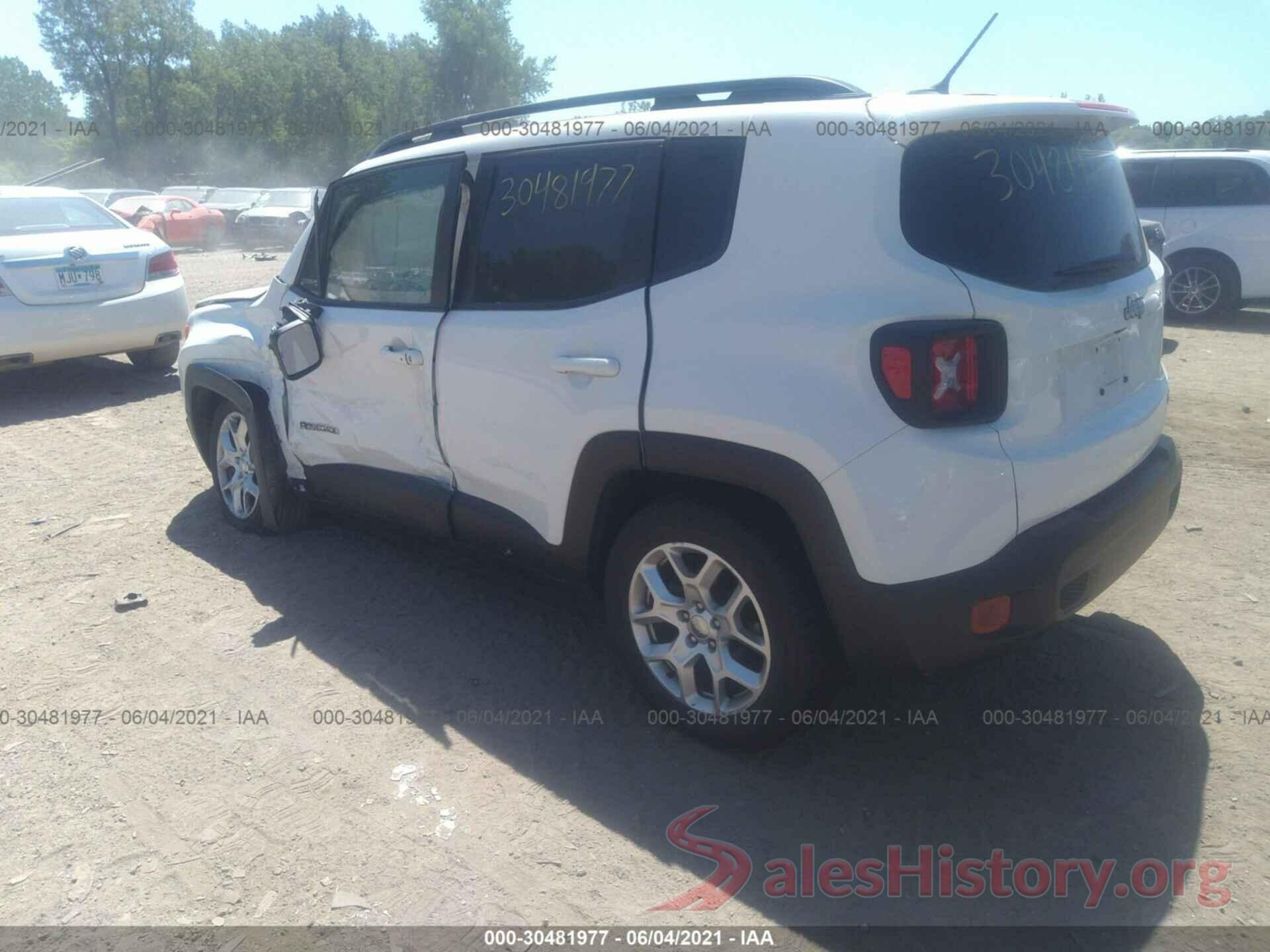 ZACCJABT7GPD56361 2016 JEEP RENEGADE