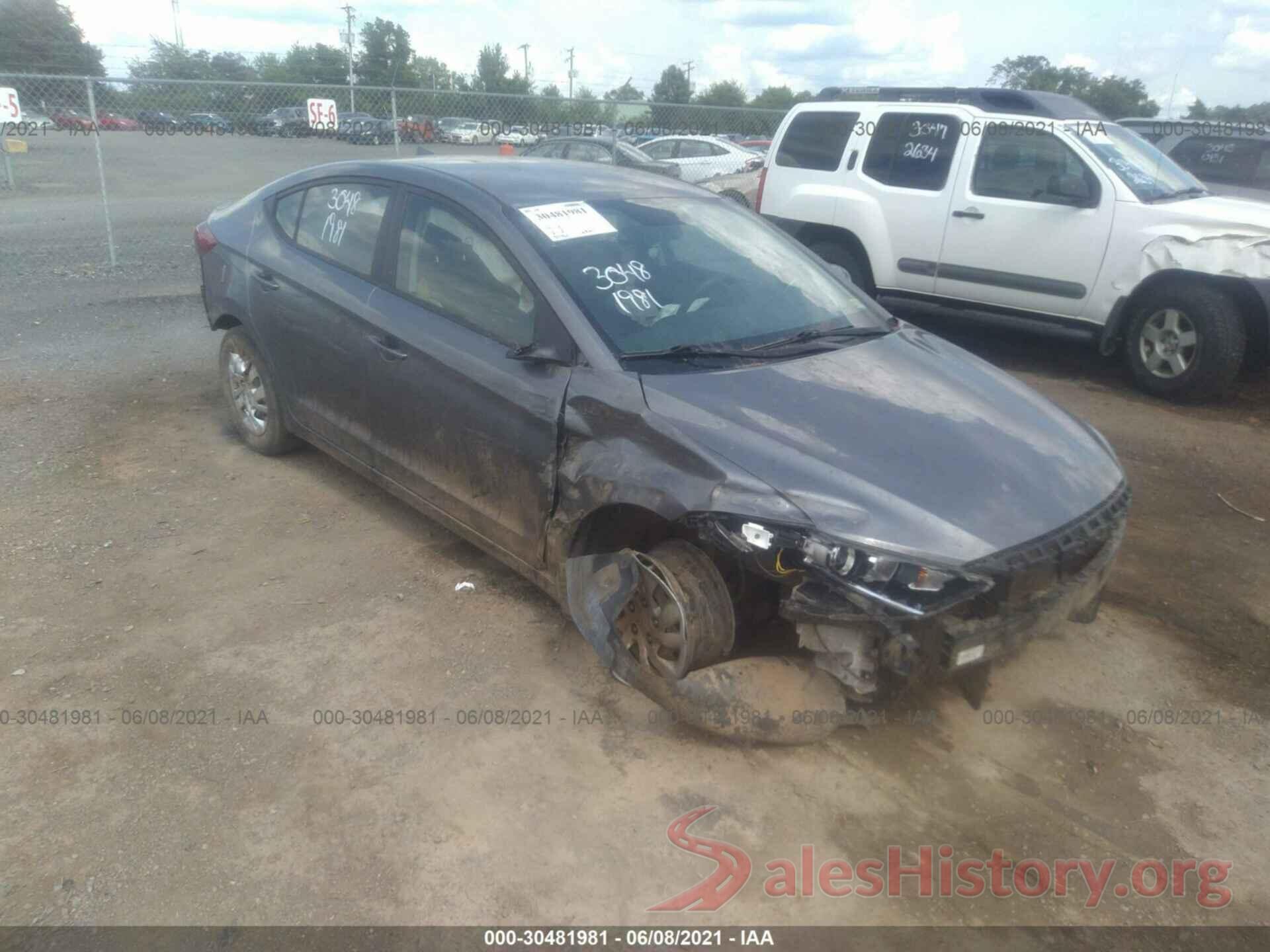 5NPD74LF7JH359337 2018 HYUNDAI ELANTRA