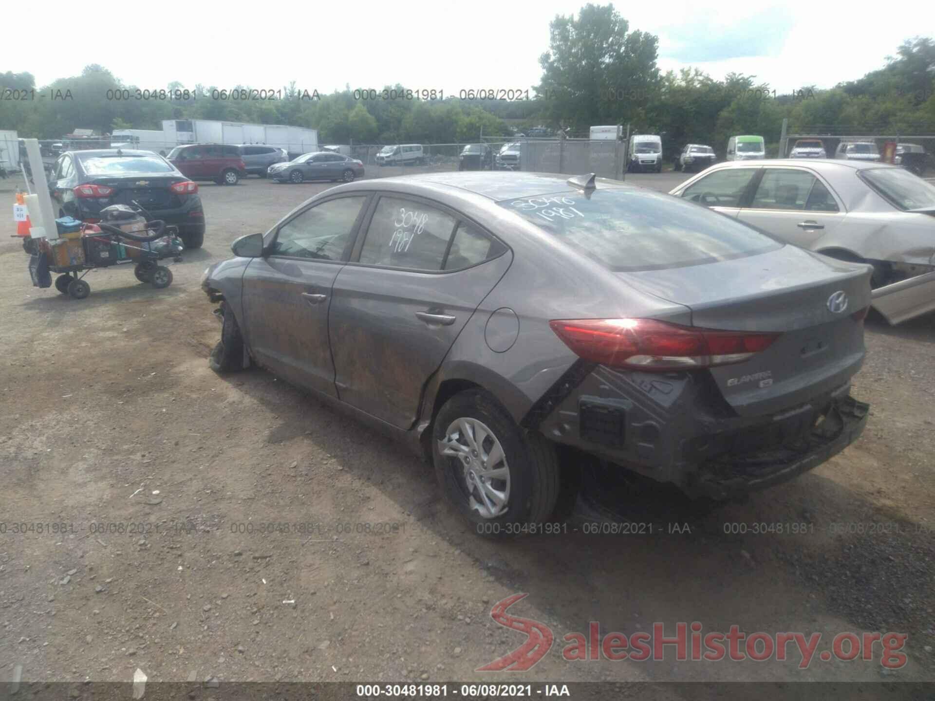 5NPD74LF7JH359337 2018 HYUNDAI ELANTRA