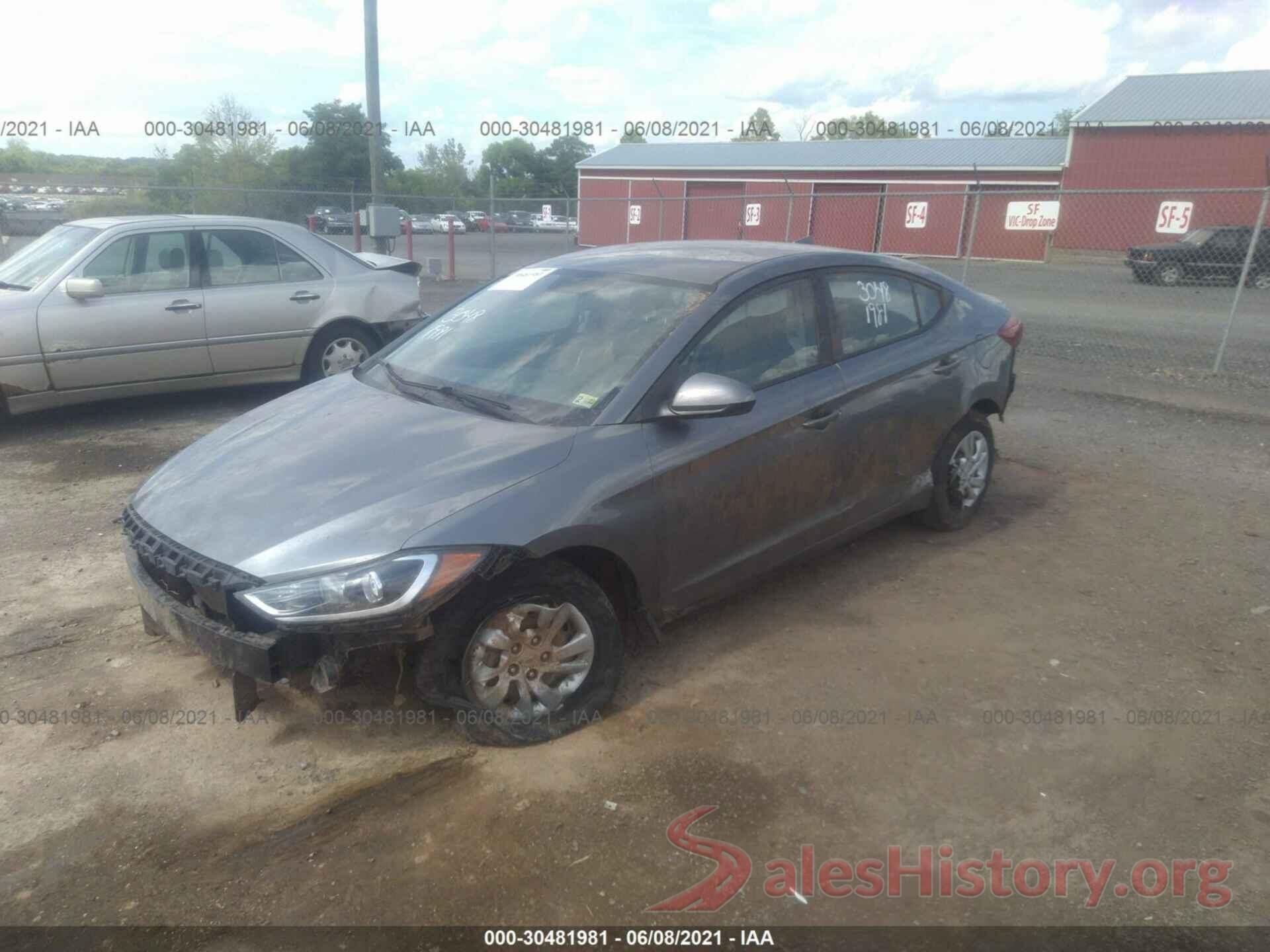 5NPD74LF7JH359337 2018 HYUNDAI ELANTRA