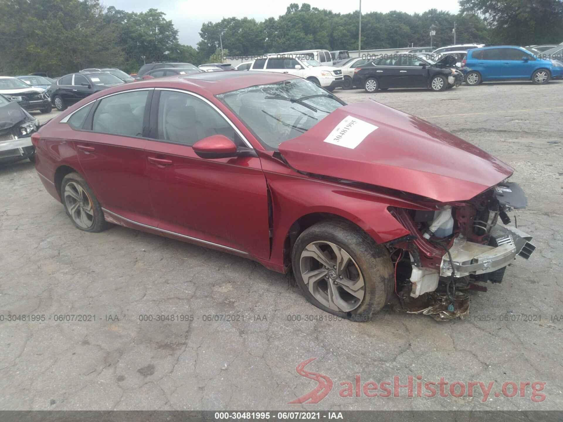 1HGCV1F55JA107422 2018 HONDA ACCORD SEDAN