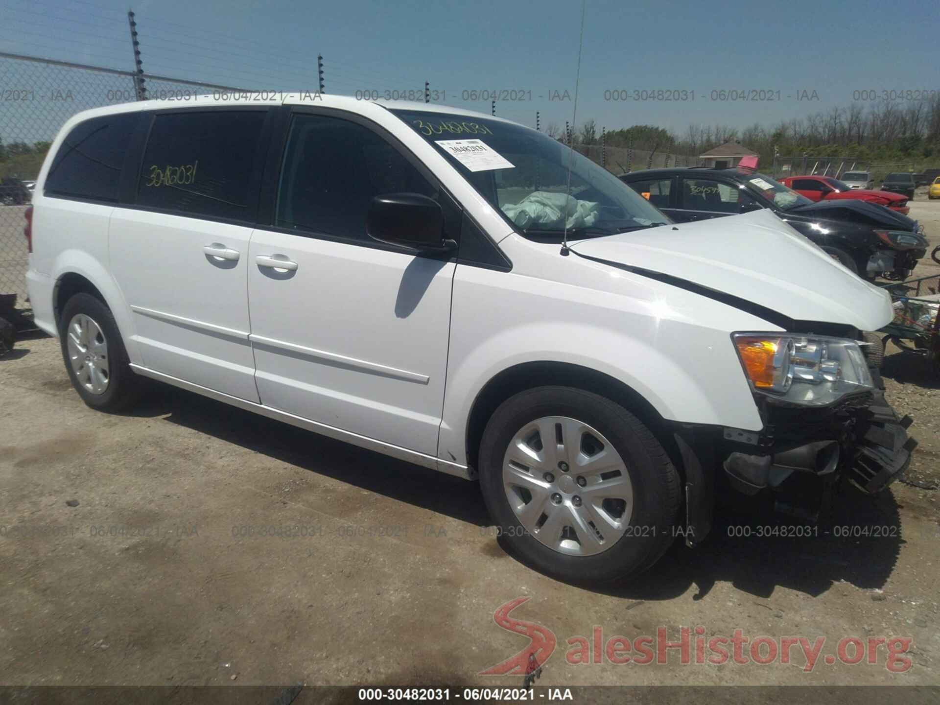 2C4RDGBG3HR865738 2017 DODGE GRAND CARAVAN