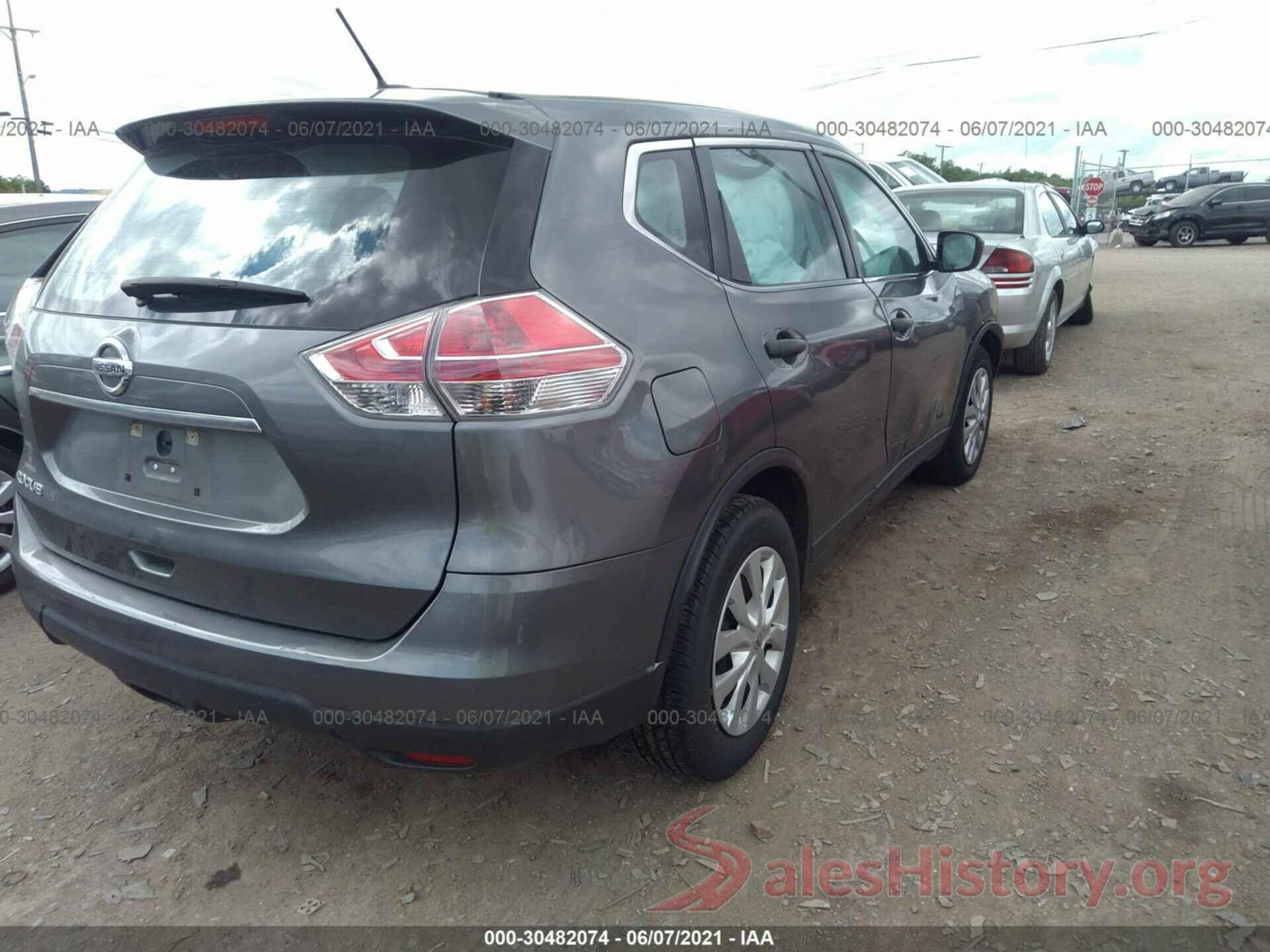 5N1AT2MT9GC810100 2016 NISSAN ROGUE