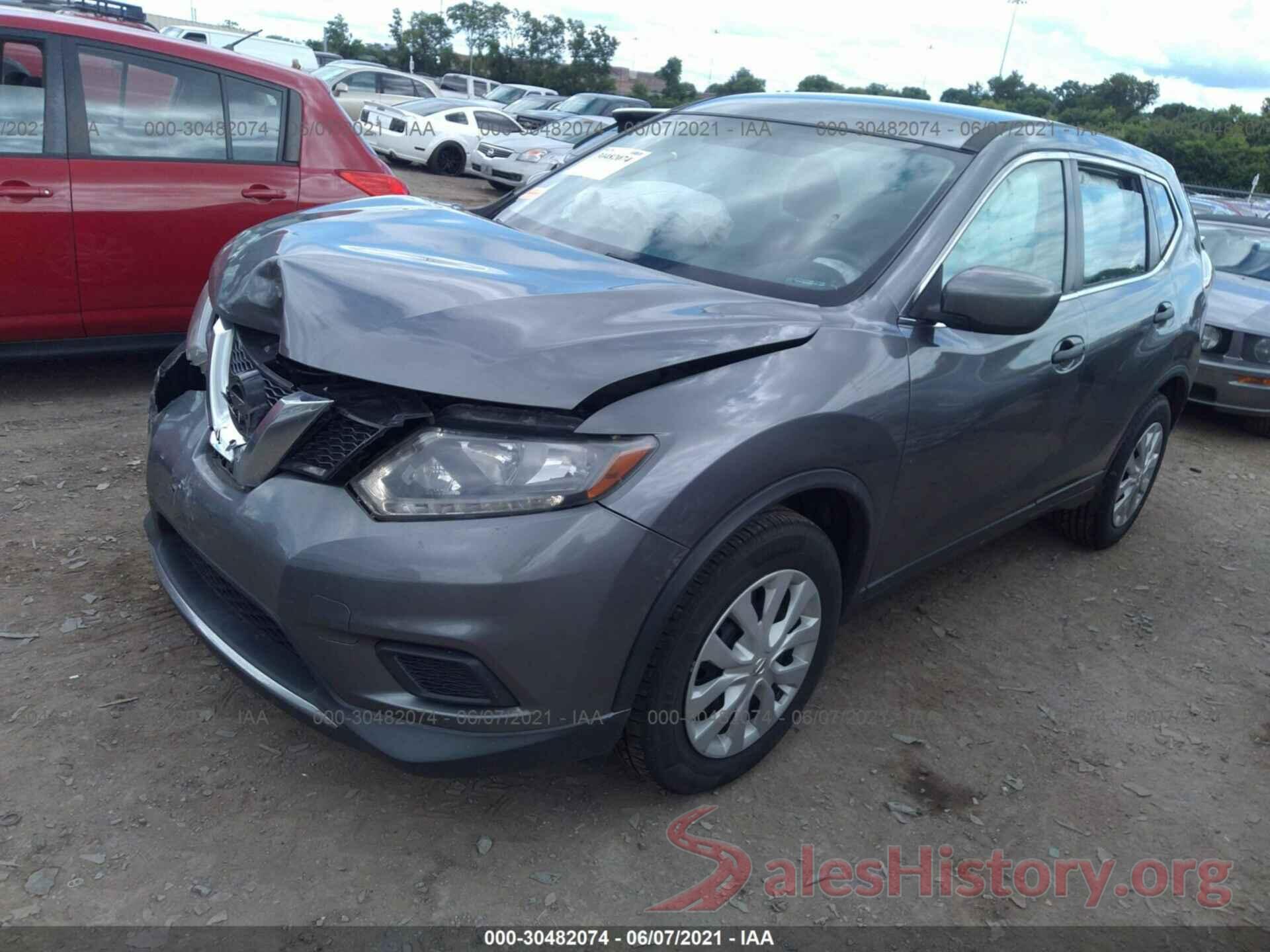 5N1AT2MT9GC810100 2016 NISSAN ROGUE