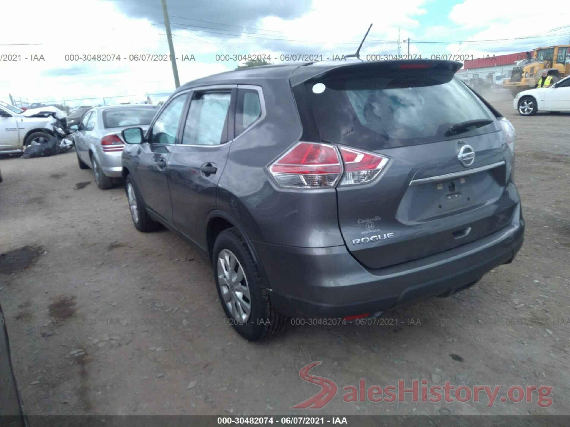 5N1AT2MT9GC810100 2016 NISSAN ROGUE