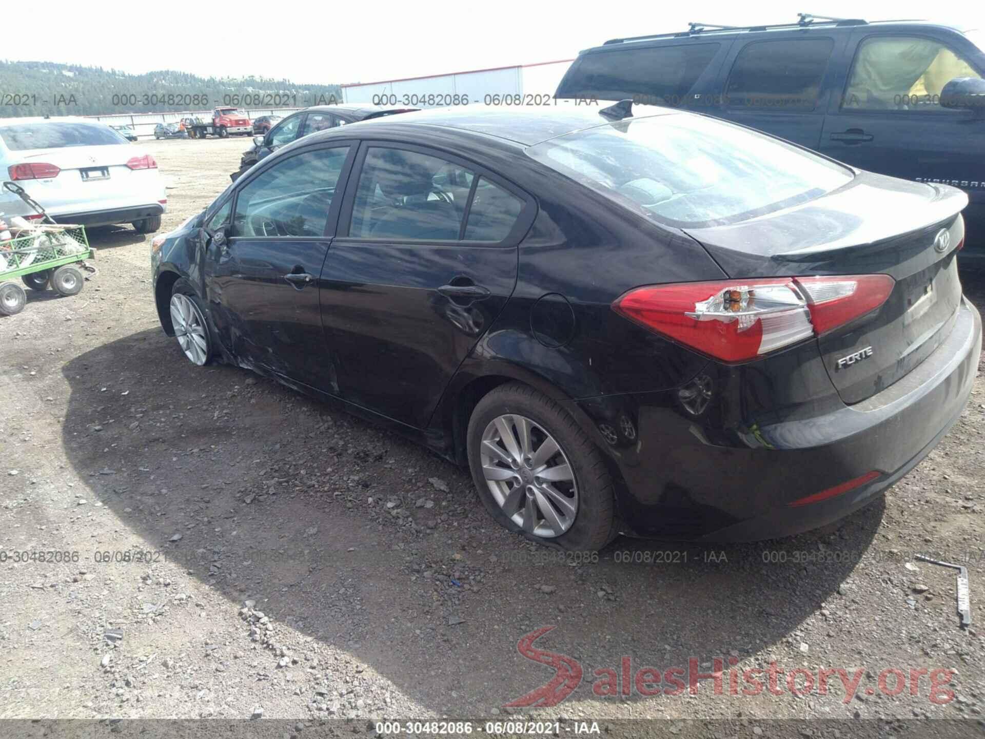 KNAFX4A62G5533557 2016 KIA FORTE