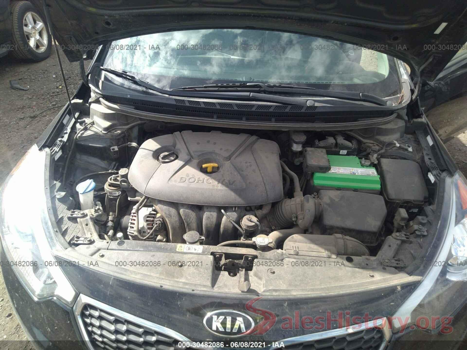 KNAFX4A62G5533557 2016 KIA FORTE