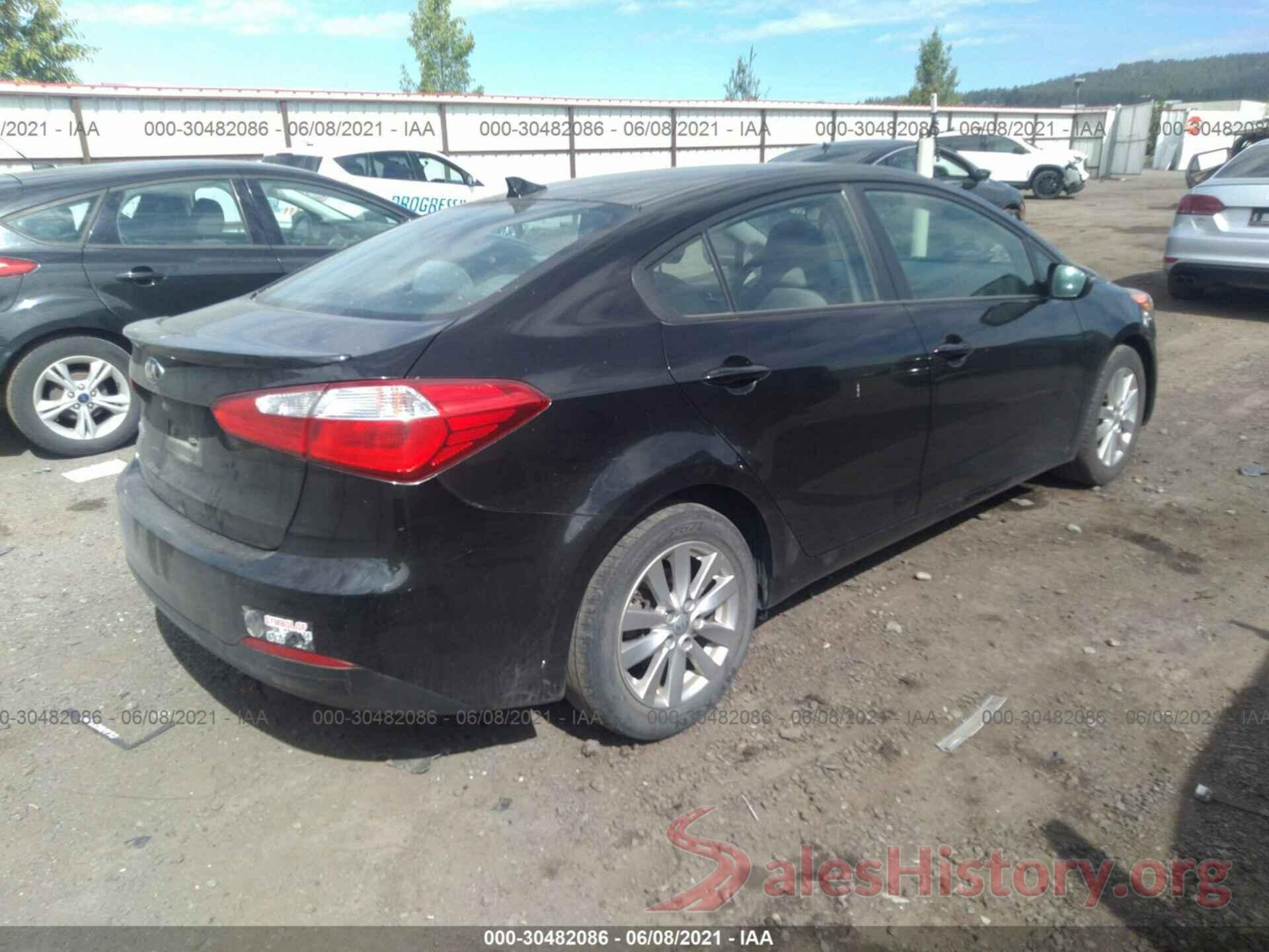 KNAFX4A62G5533557 2016 KIA FORTE