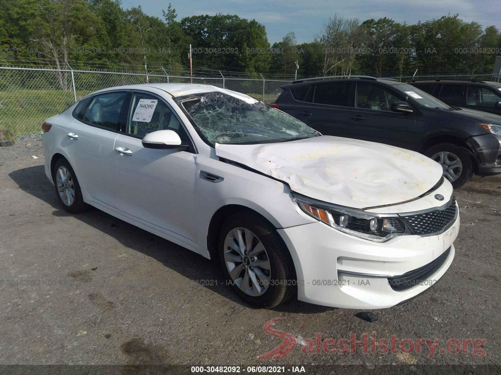 5XXGU4L32GG093094 2016 KIA OPTIMA