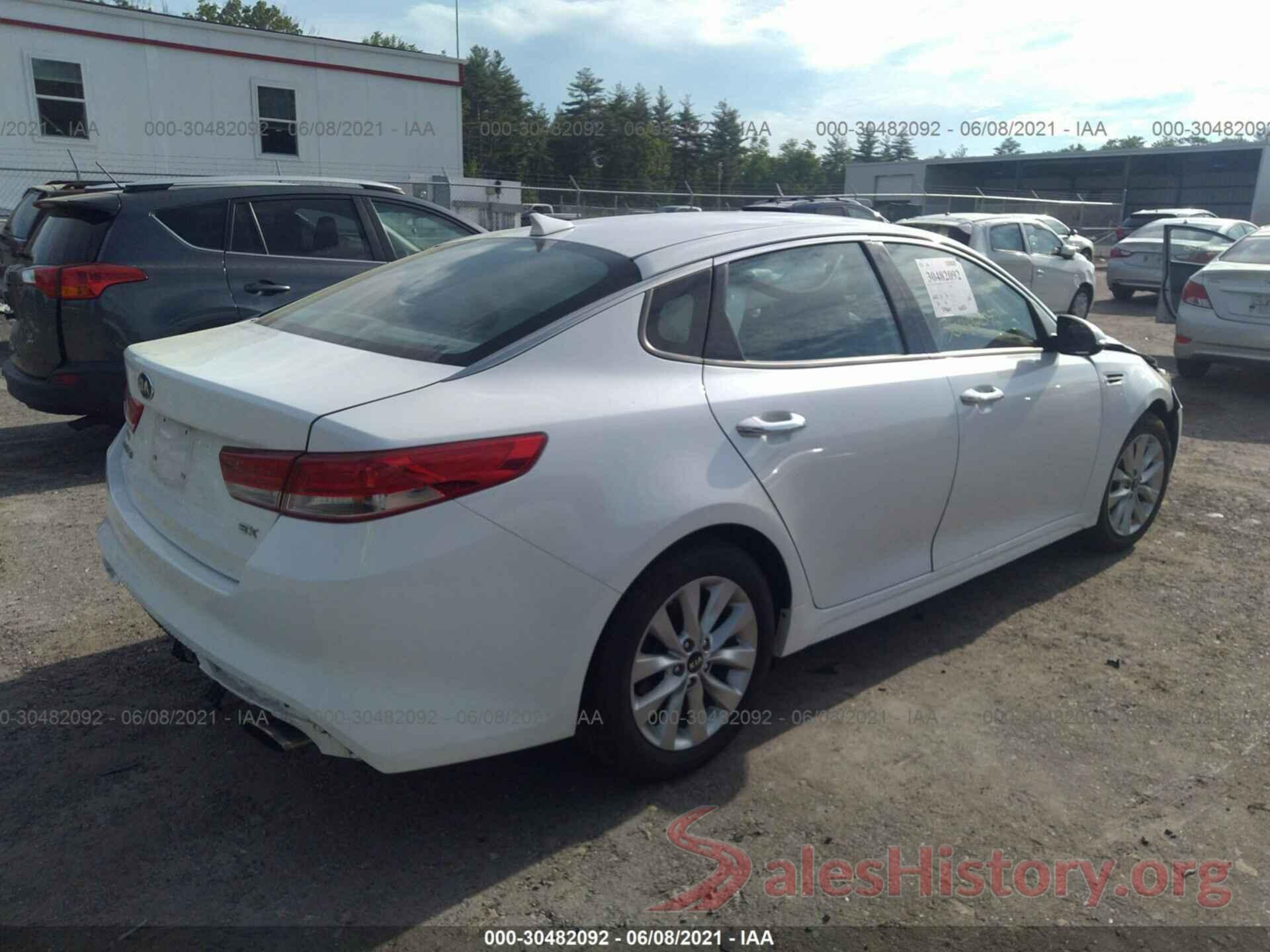 5XXGU4L32GG093094 2016 KIA OPTIMA