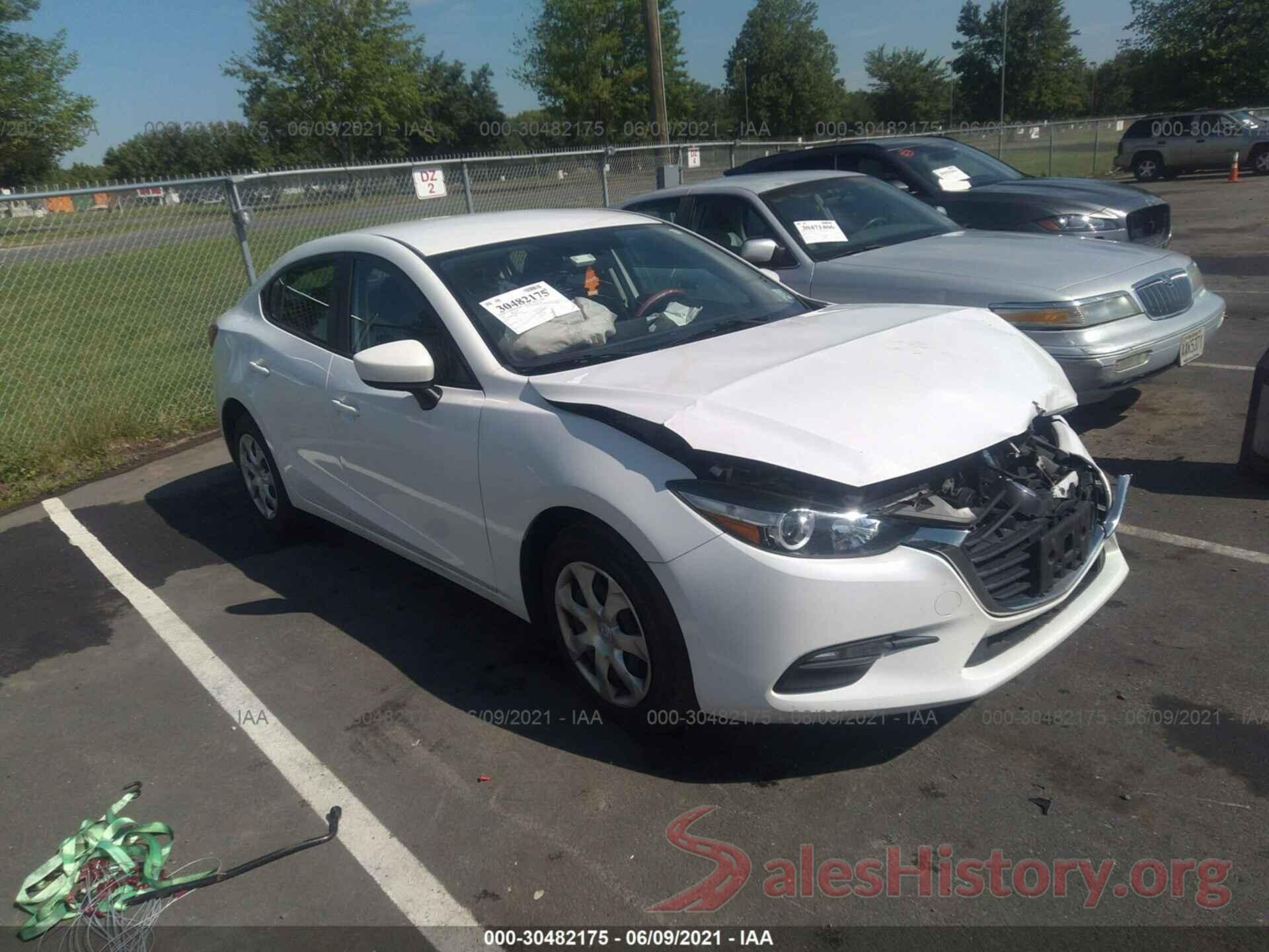 3MZBN1U70HM134309 2017 MAZDA MAZDA3 4-DOOR