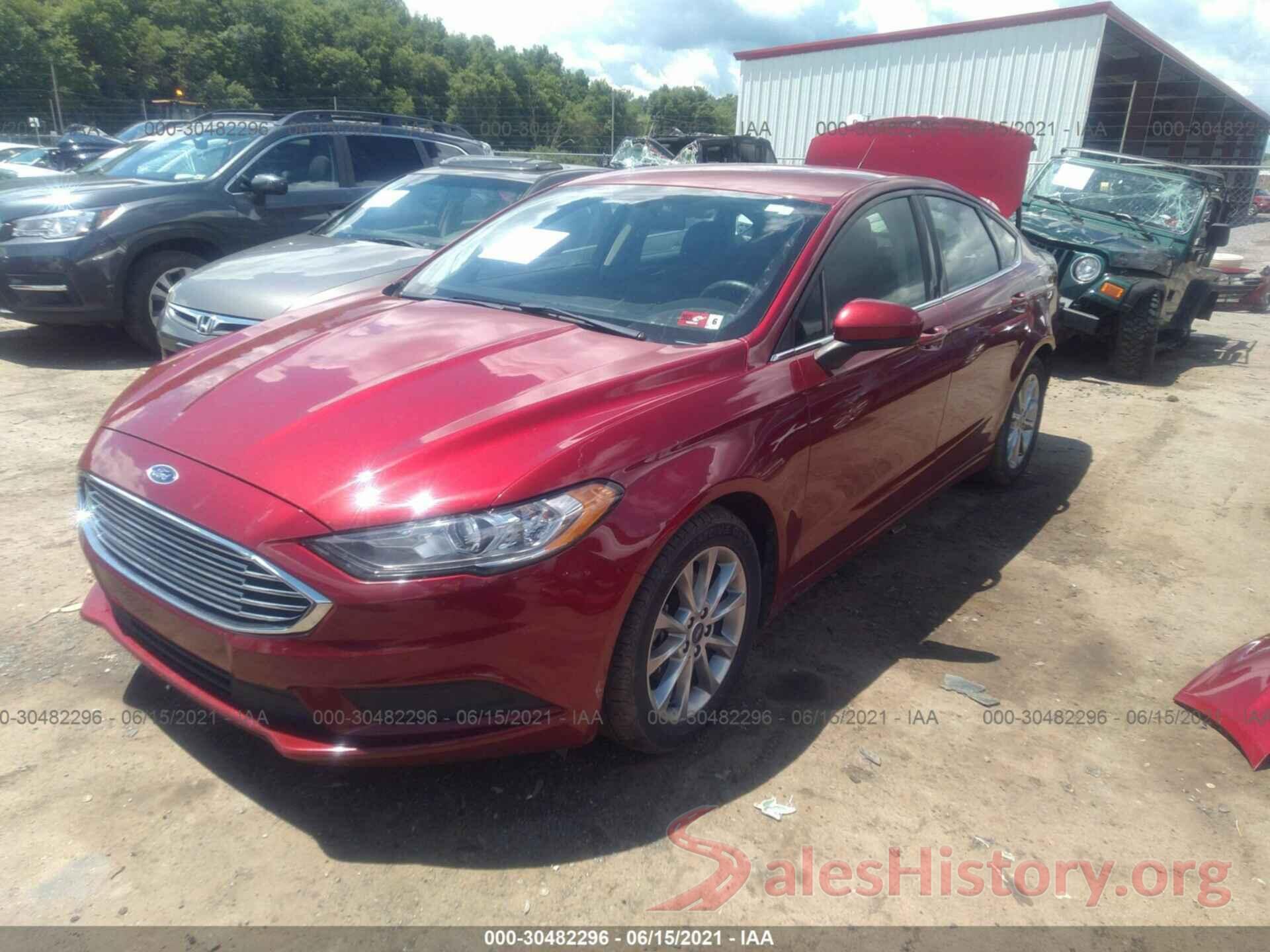 3FA6P0HD9HR327771 2017 FORD FUSION