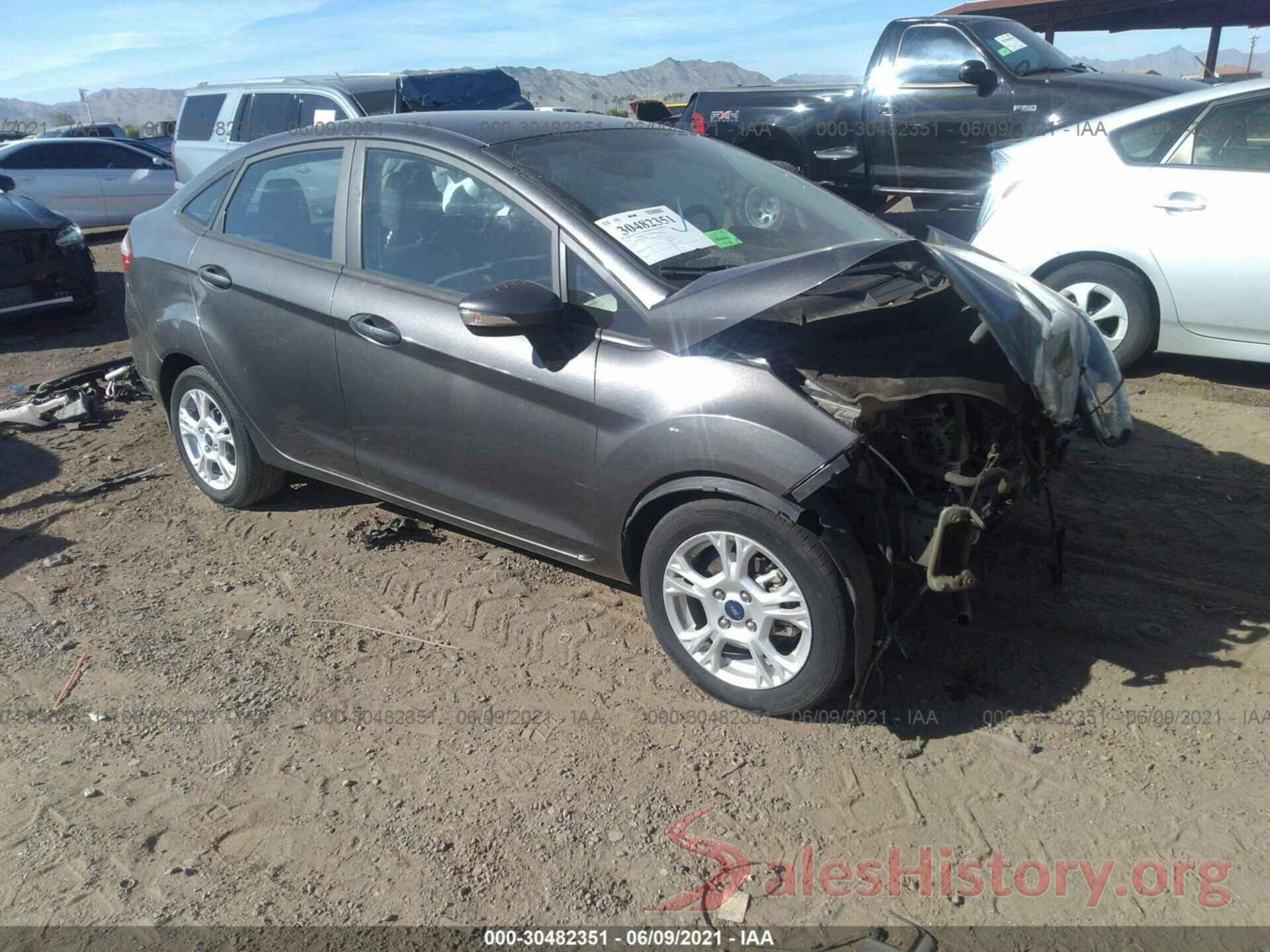 3FADP4BJ8GM122502 2016 FORD FIESTA