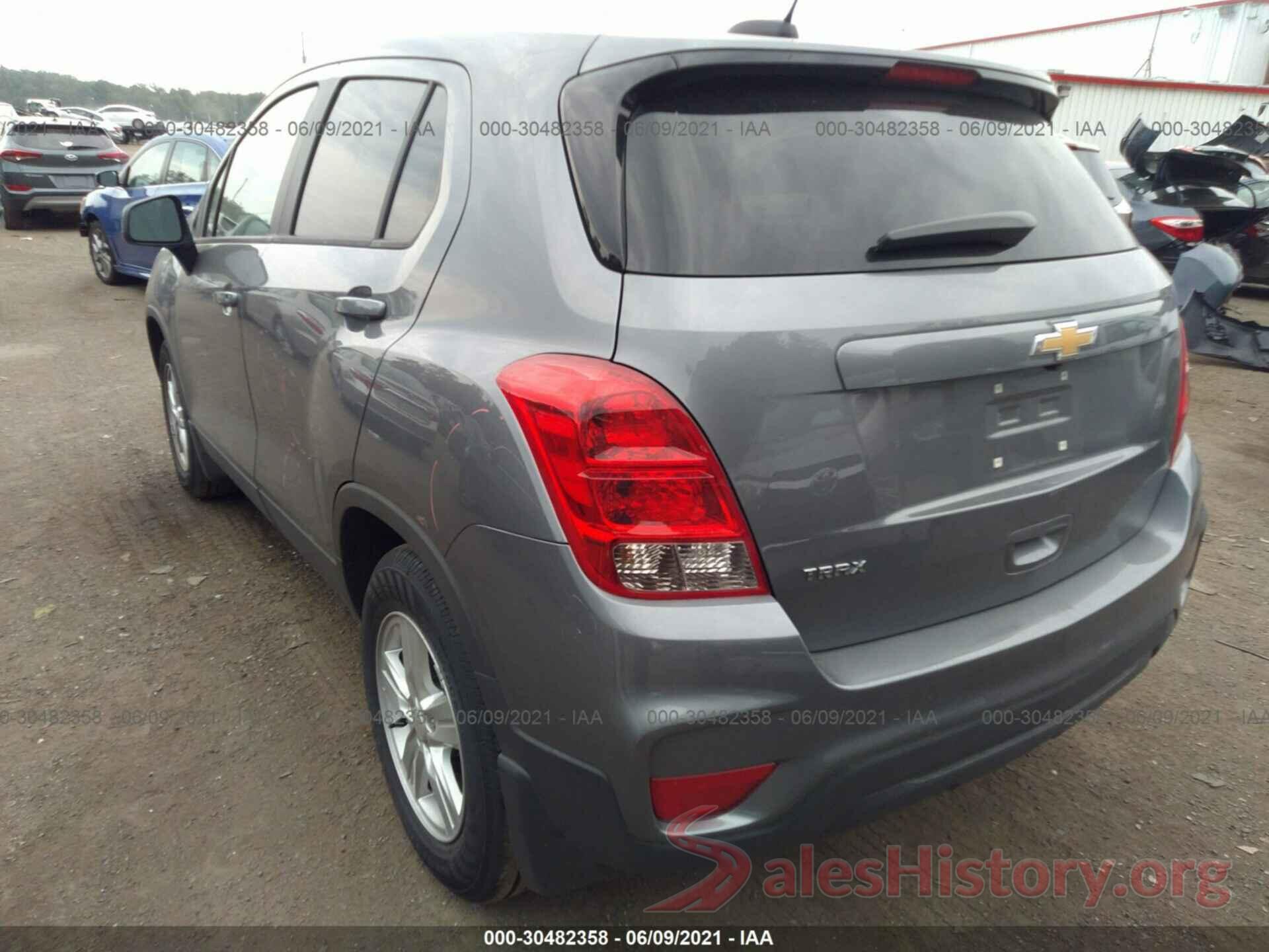 3GNCJKSBXLL325077 2020 CHEVROLET TRAX