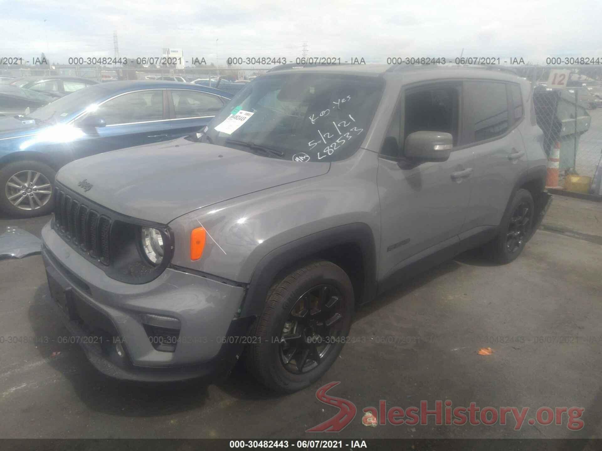 ZACNJABB9LPL82533 2020 JEEP RENEGADE