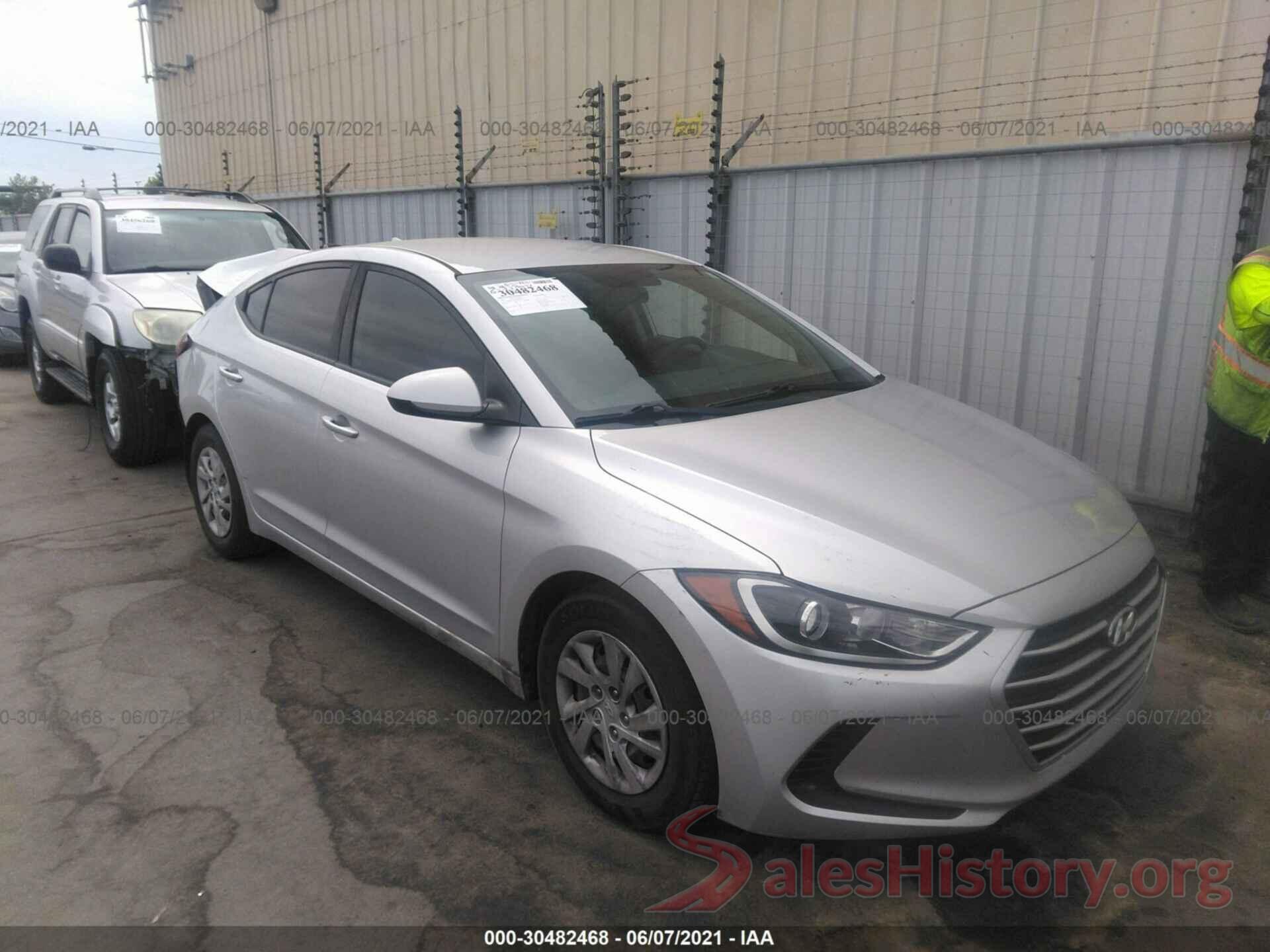 5NPD74LF9HH096777 2017 HYUNDAI ELANTRA