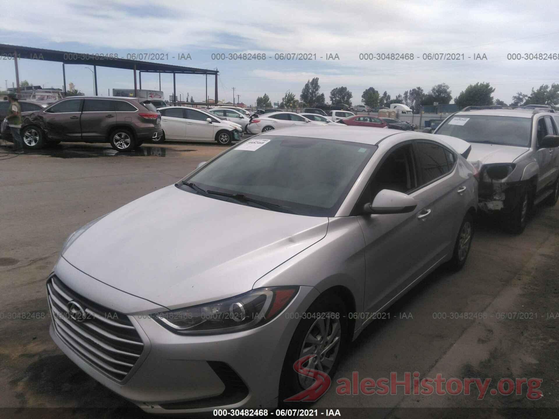 5NPD74LF9HH096777 2017 HYUNDAI ELANTRA