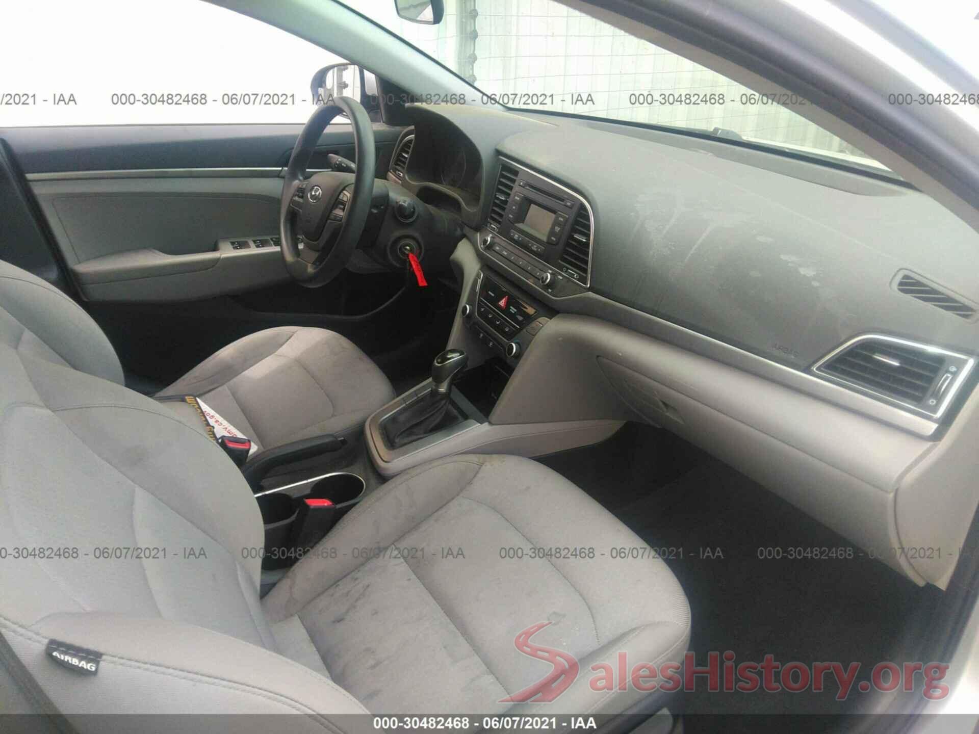 5NPD74LF9HH096777 2017 HYUNDAI ELANTRA