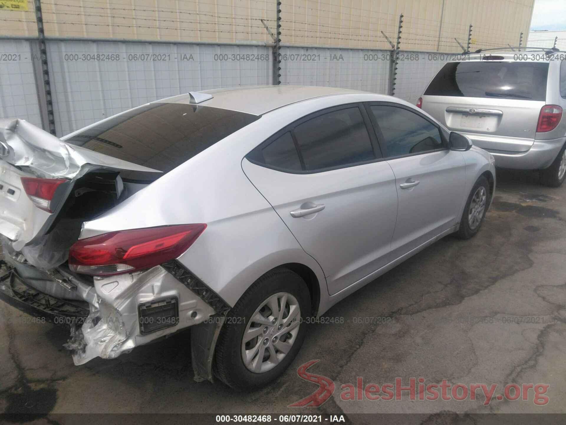 5NPD74LF9HH096777 2017 HYUNDAI ELANTRA