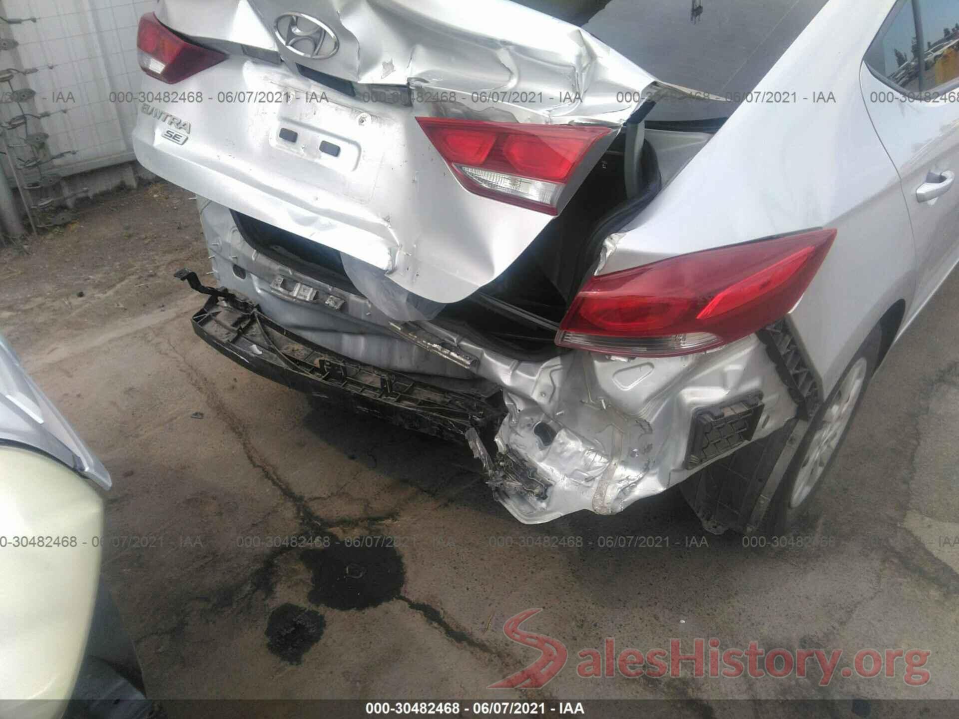 5NPD74LF9HH096777 2017 HYUNDAI ELANTRA