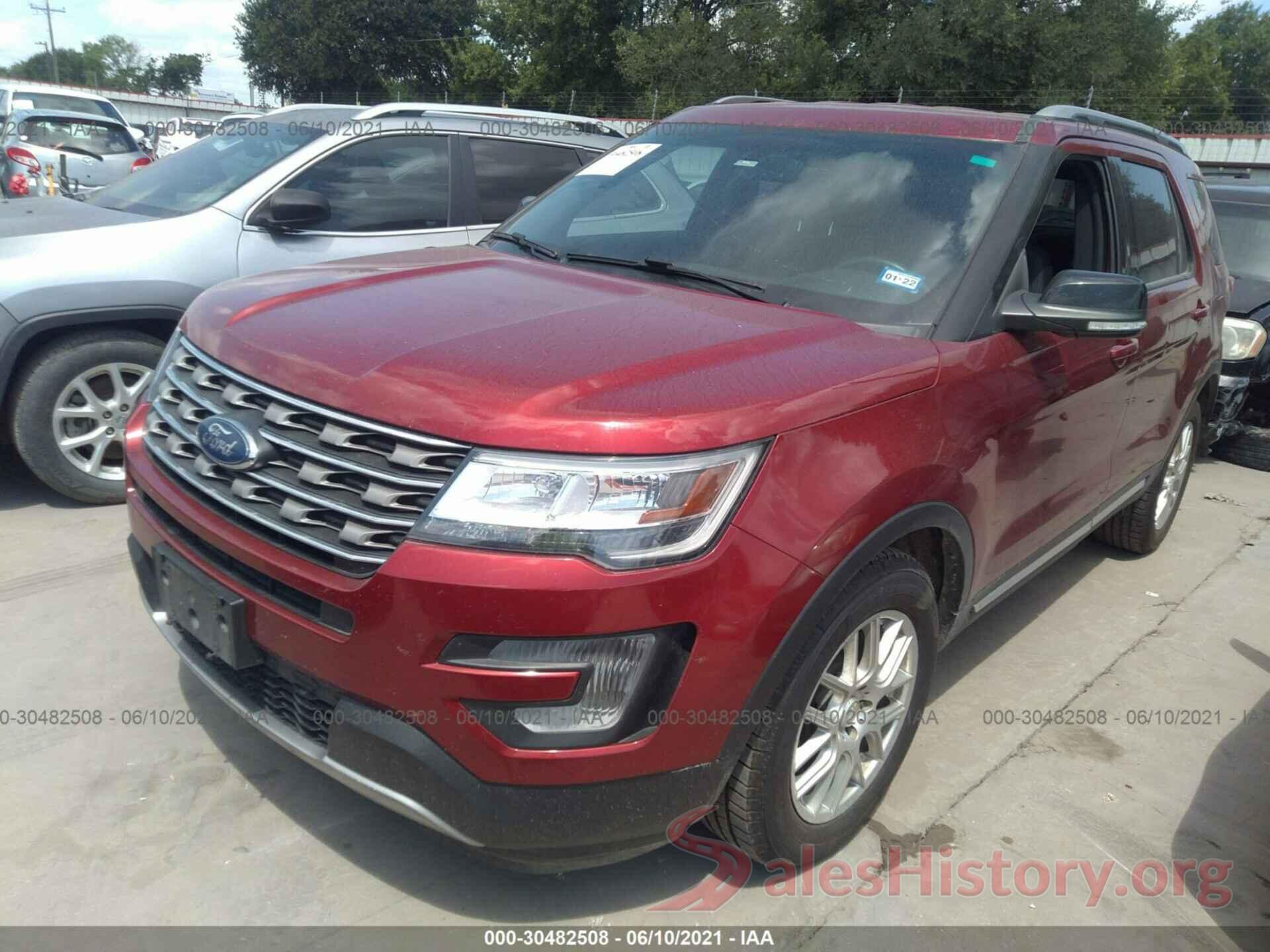 1FM5K7D8XHGE37348 2017 FORD EXPLORER