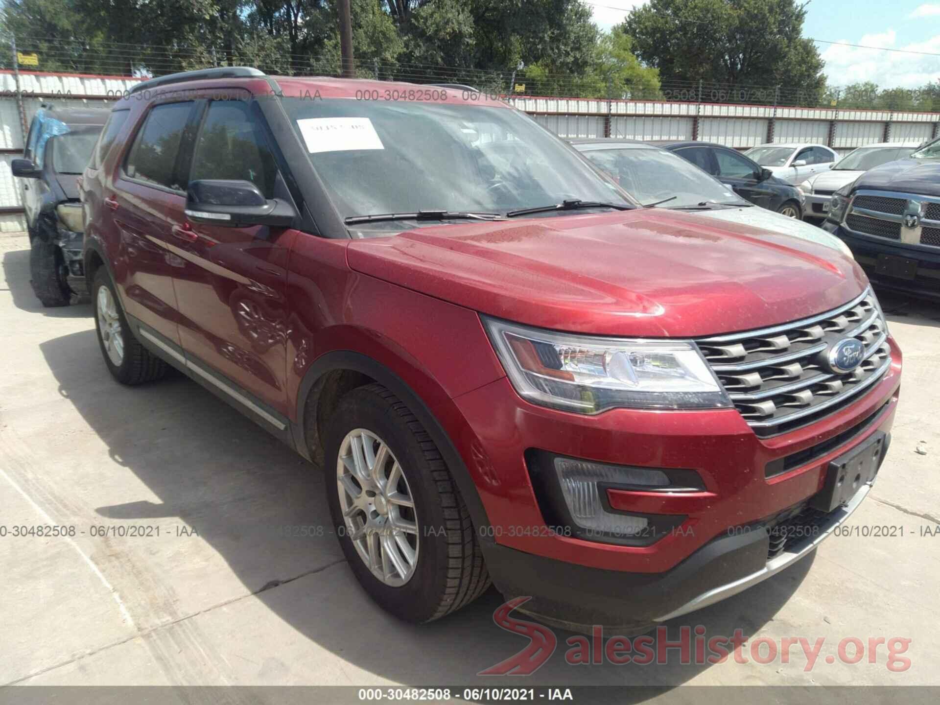 1FM5K7D8XHGE37348 2017 FORD EXPLORER