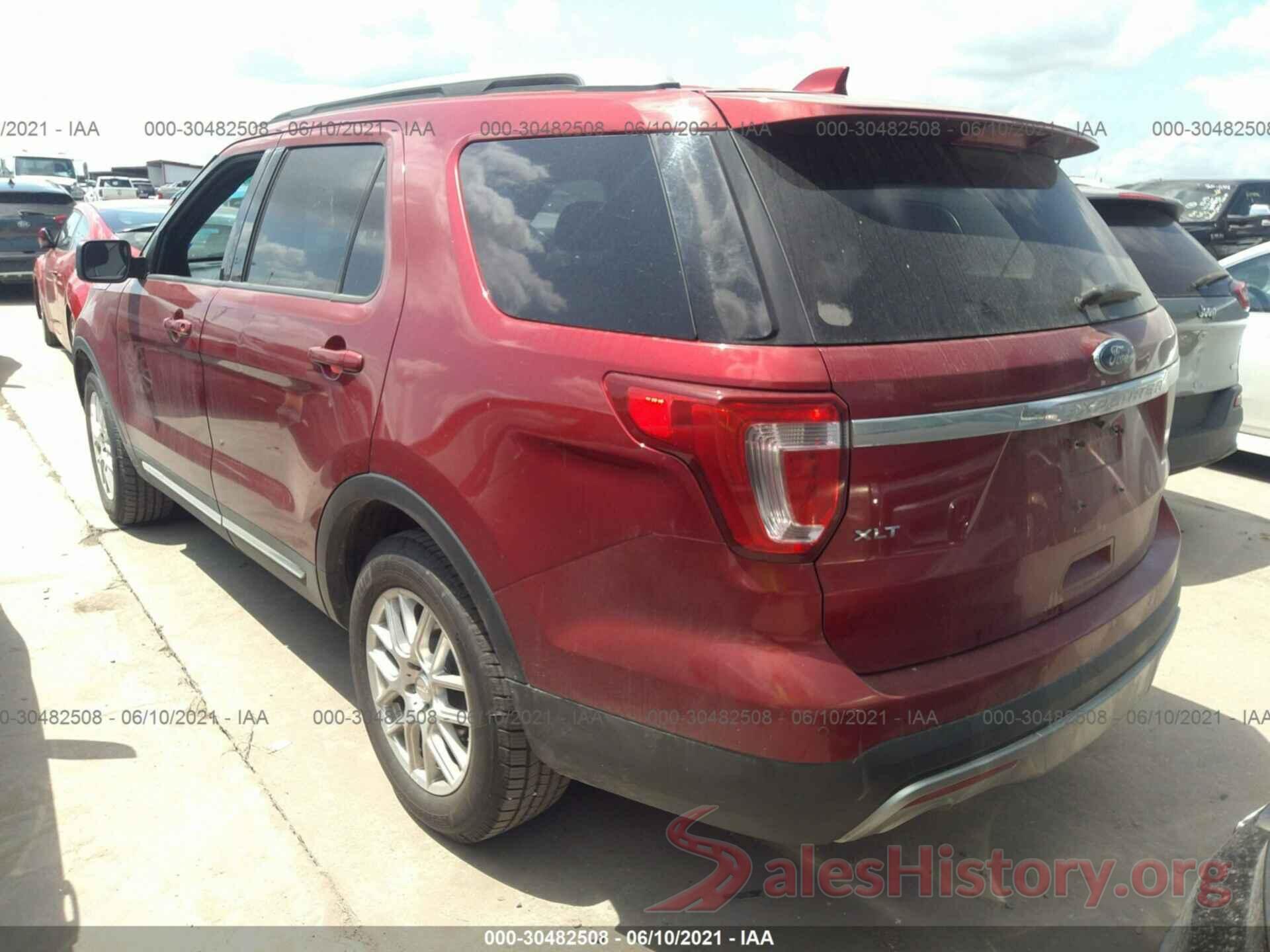 1FM5K7D8XHGE37348 2017 FORD EXPLORER