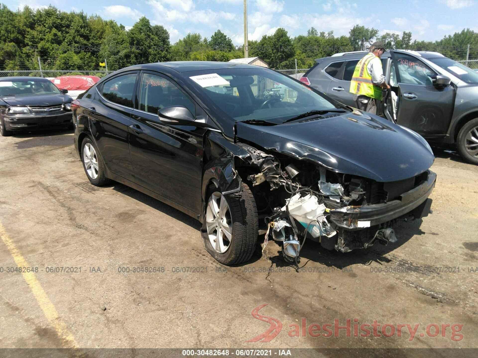 5NPDH4AEXGH768223 2016 HYUNDAI ELANTRA