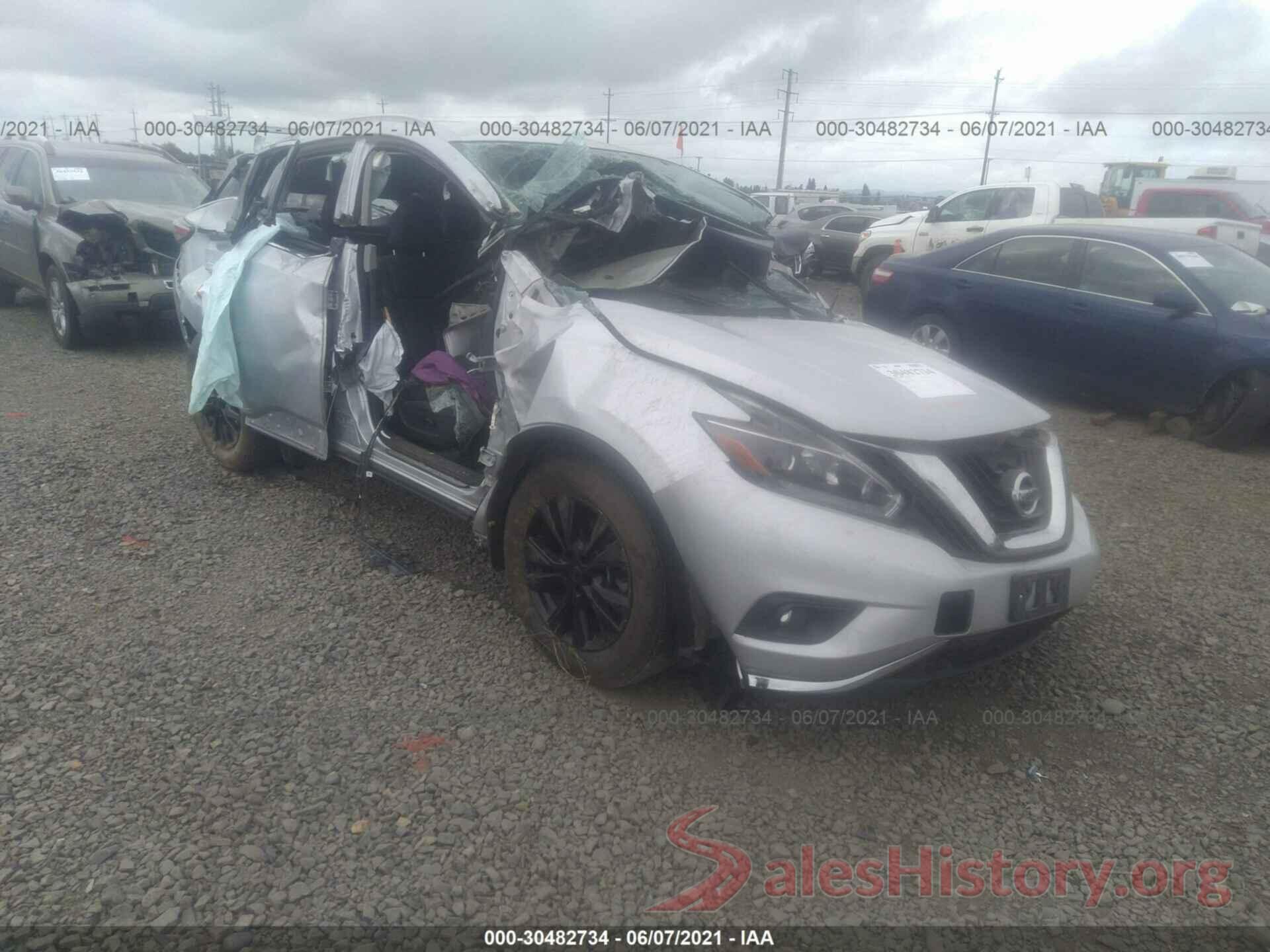 5N1AZ2MG9JN185310 2018 NISSAN MURANO